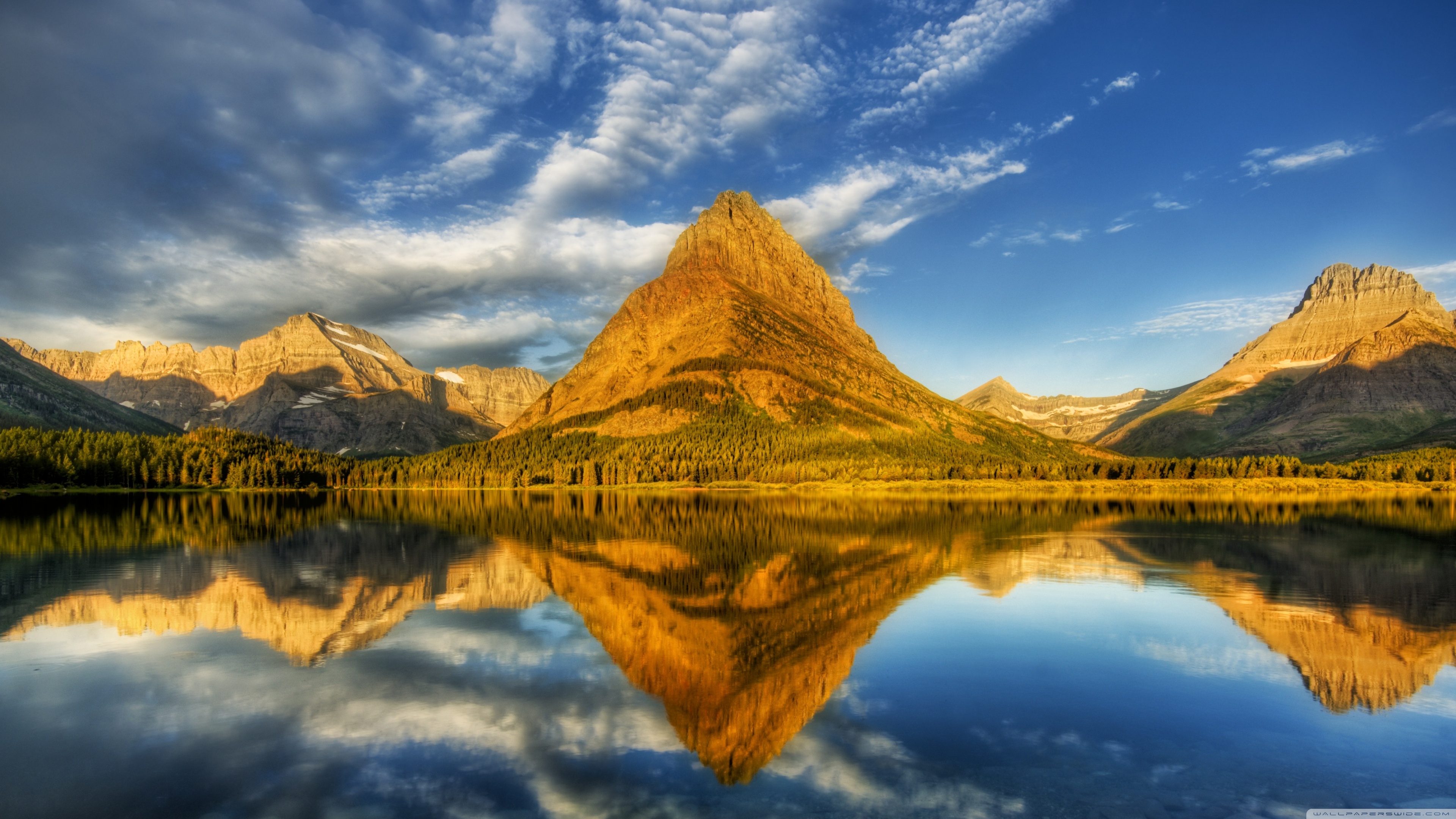 Glacier National Park Landscape Ultra HD Desktop Background Wallpaper for 4K UHD TV, Multi Display, Dual Monitor, Tablet