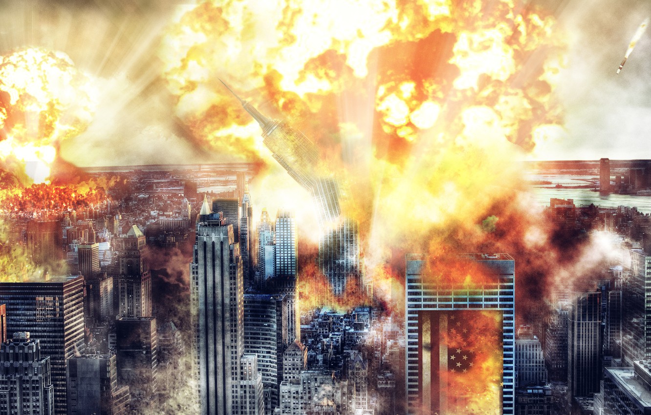 Wallpaper atomic explosion, a nuclear bomb, goodbye america image for desktop, section оружие