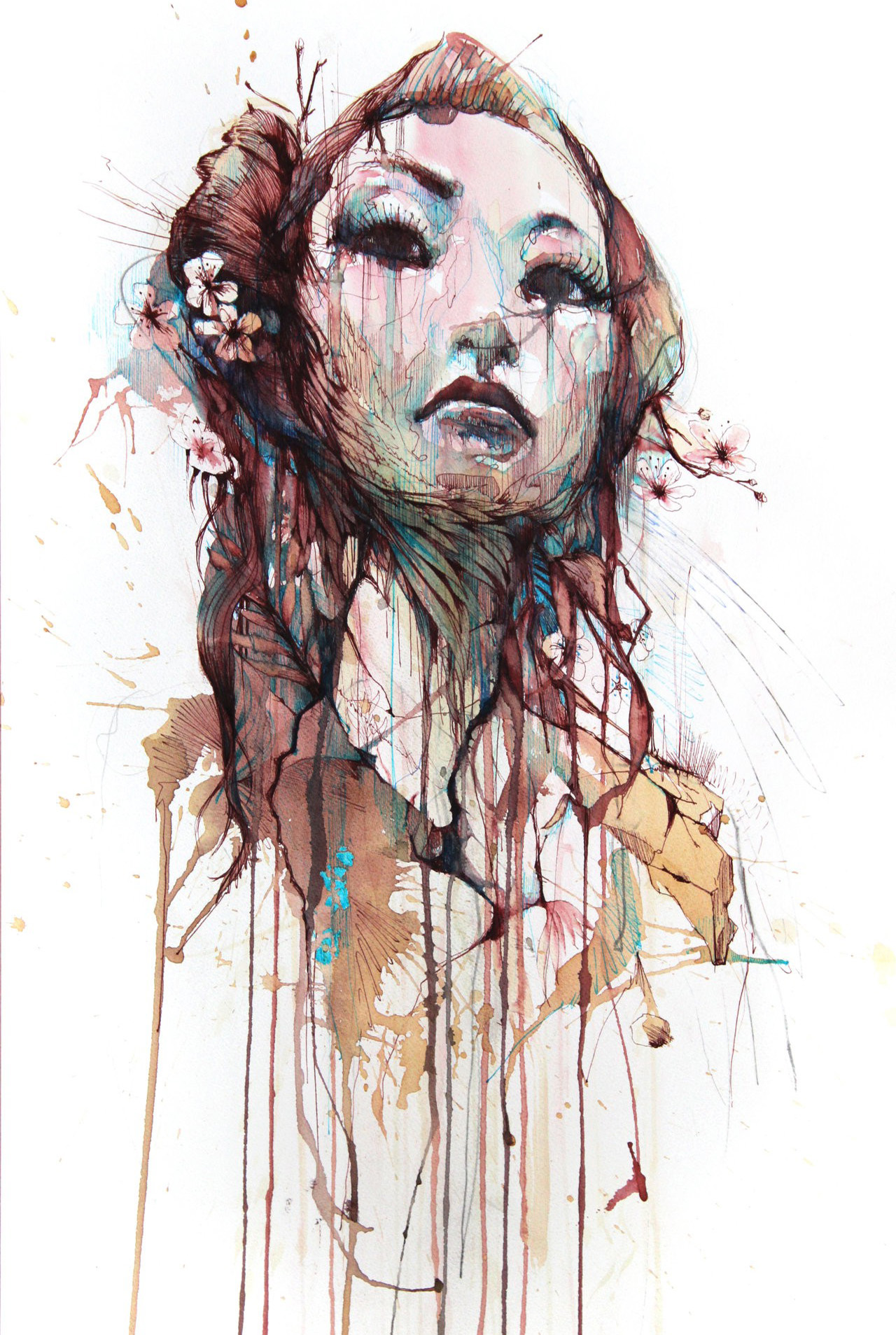 Abstract Paintings Traditional Art Strength Scans Wallpaper HD / Desktop and Mobile Background