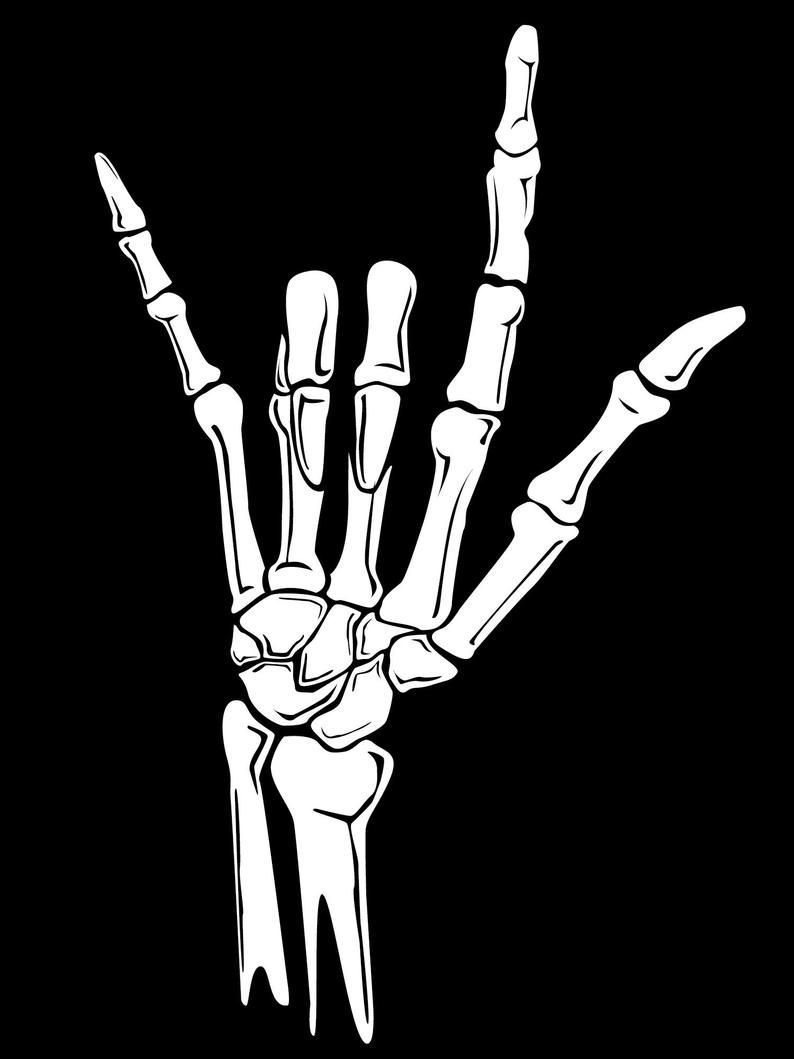 Skeleton Hand Wallpaper Free Skeleton Hand Background