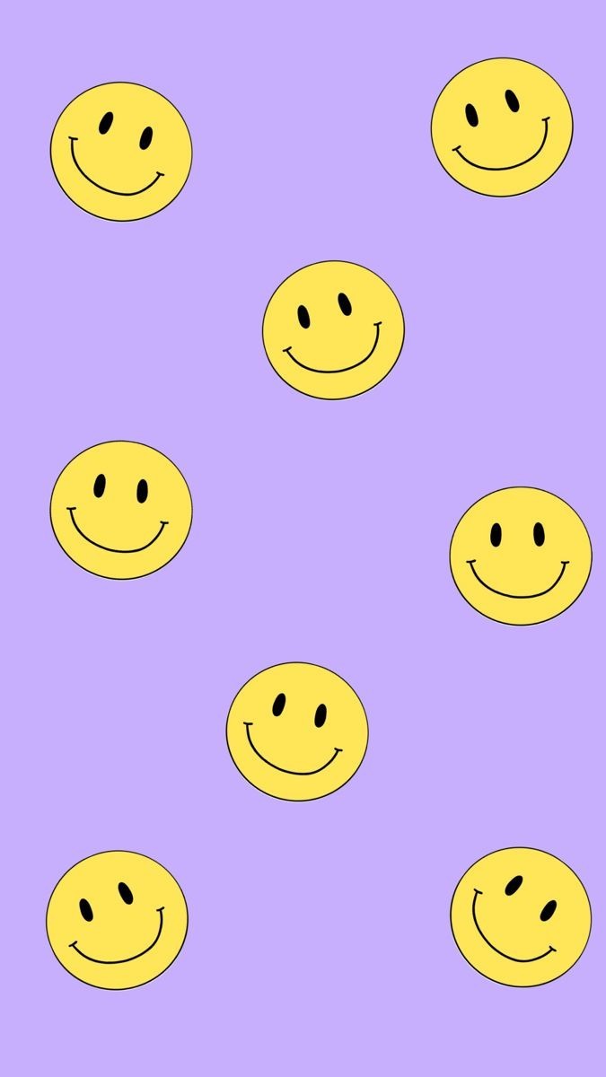 Purple Smiley Face Wallpapers  Wallpaper Cave