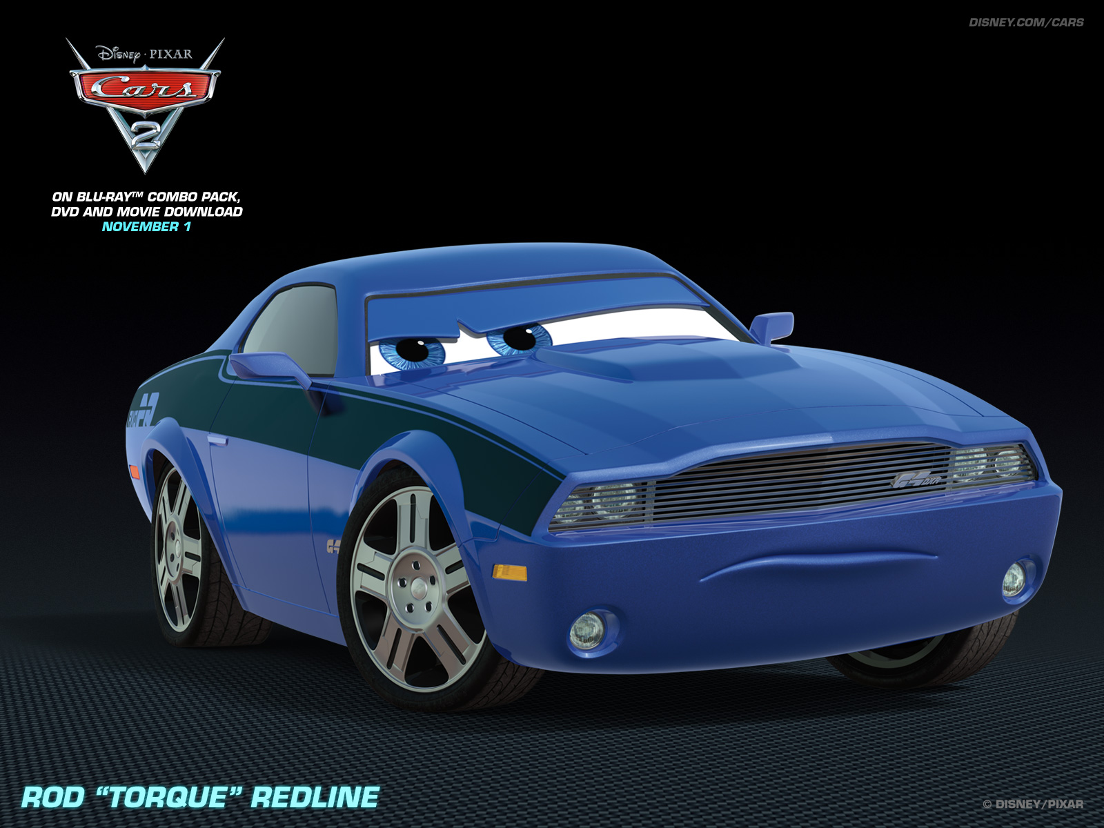 Rod Torque Redline Pixar Cars 2 Wallpaper