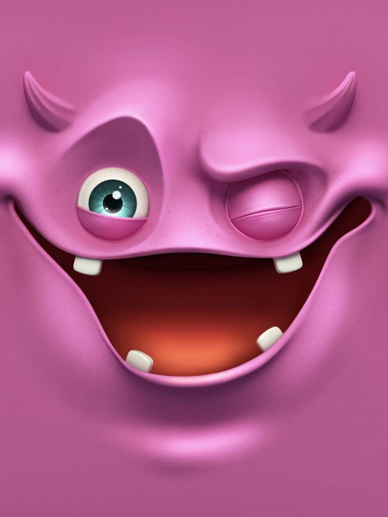 Free download funny pink face pink and purple Wallpaper [1920x1200] for your Desktop, Mobile & Tablet. Explore Face Wallpaper. Sad Face Wallpaper, Funny Face Wallpaper, Scary Face Wallpaper