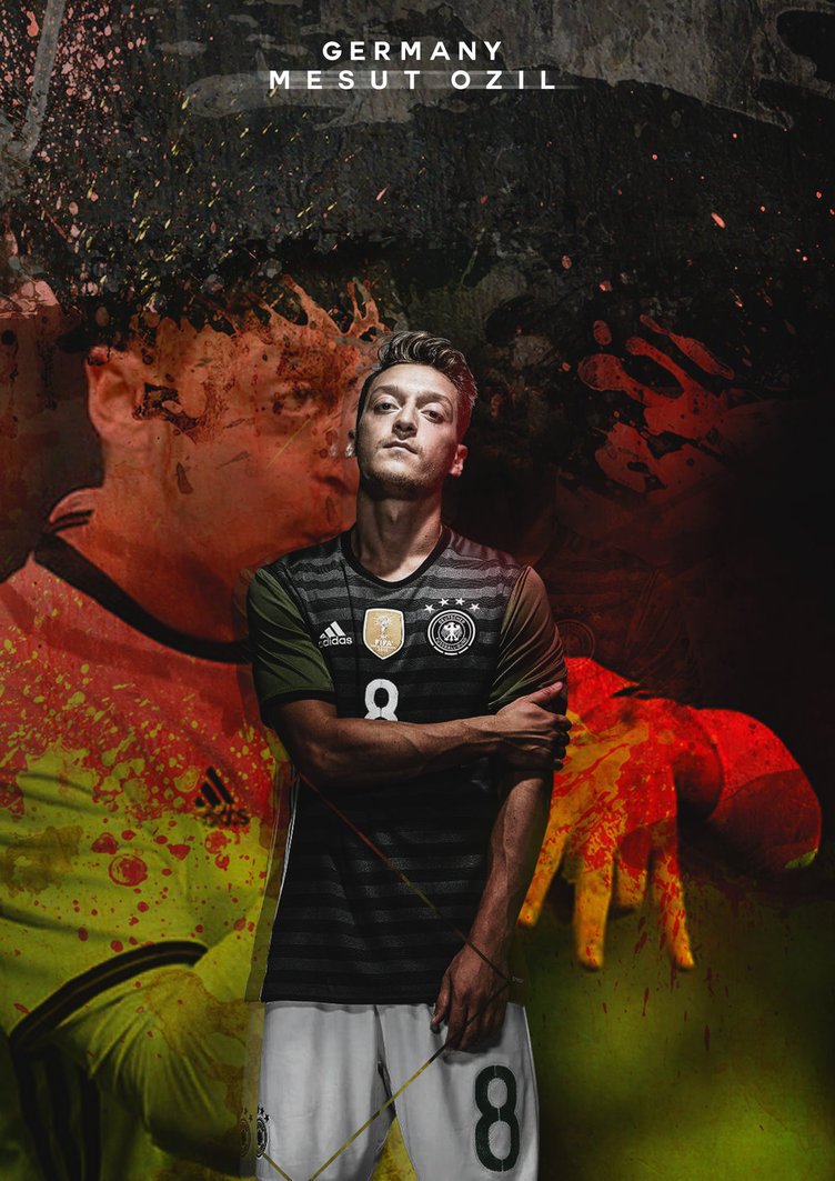 Mesut Ozil Mobile Wallpaper by NewGenGFX on DeviantArt