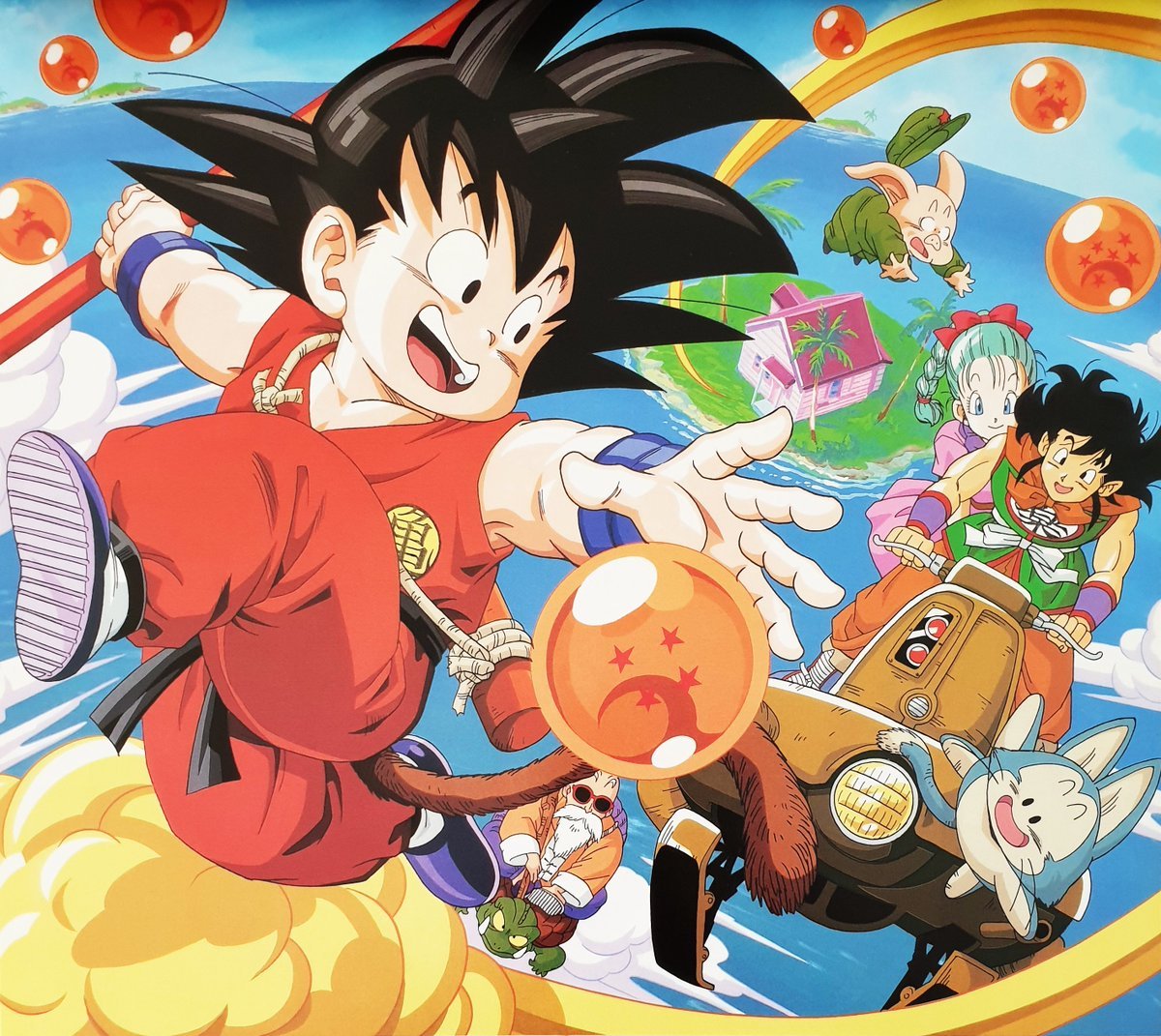 80s & 90s Dragon Ball Art