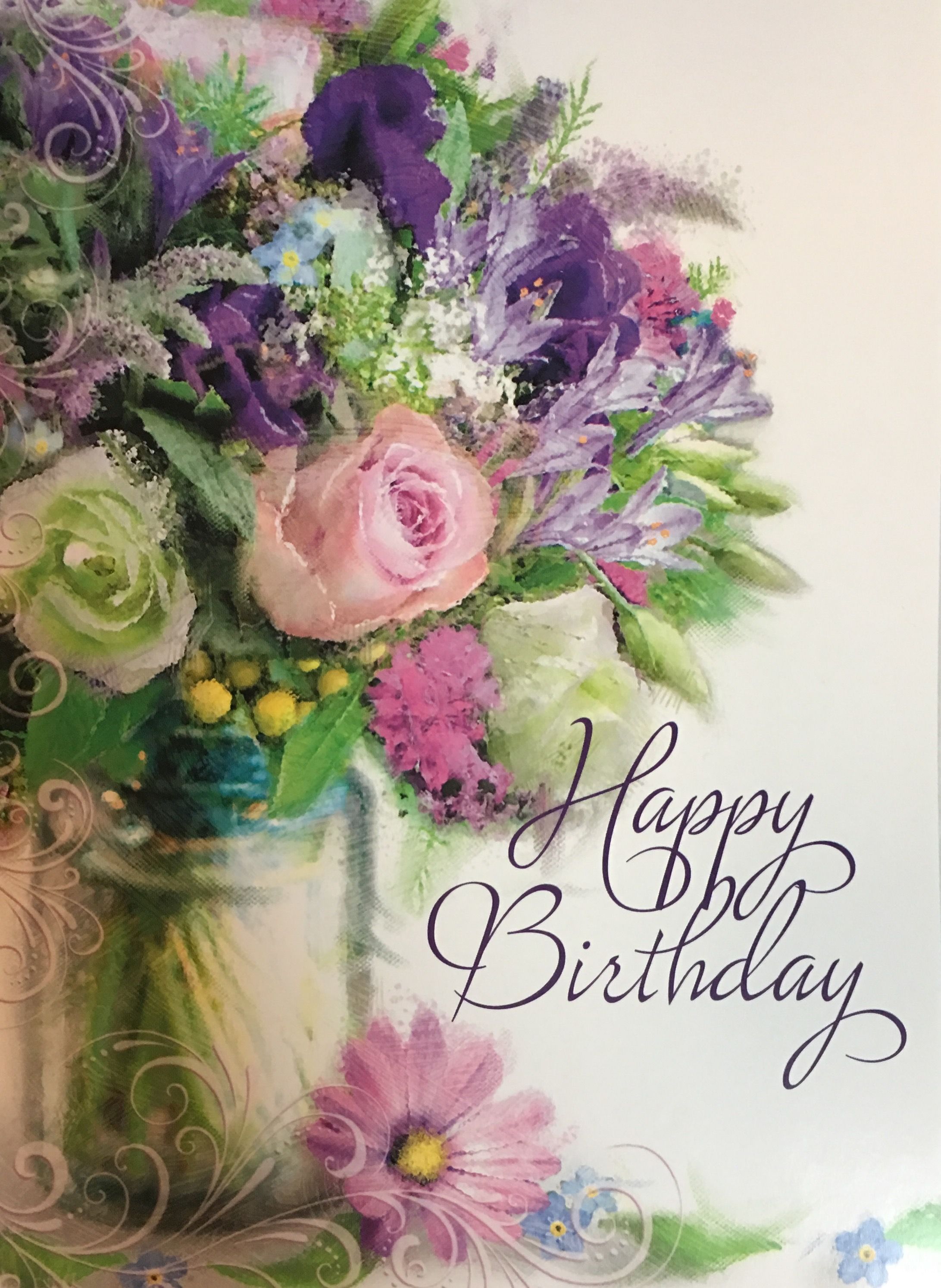 happy birthday flowers wallpapers