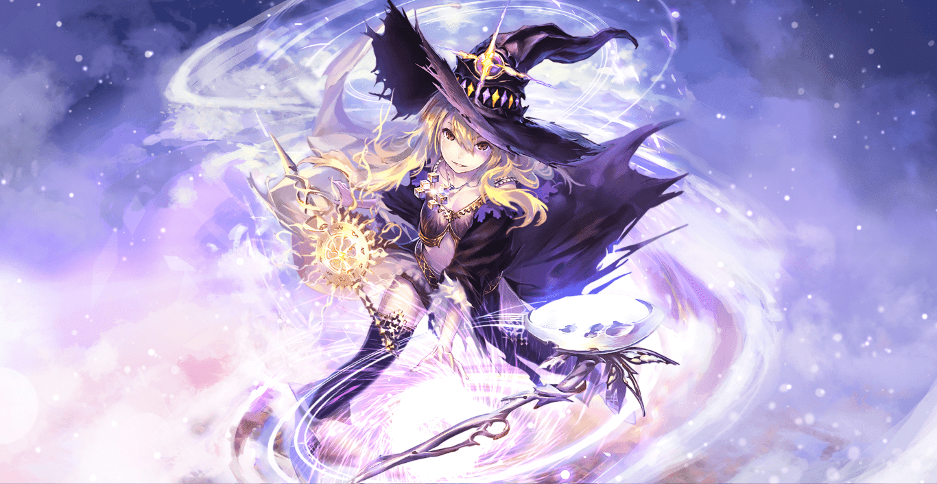 Anime Witch Girl Wallpaper