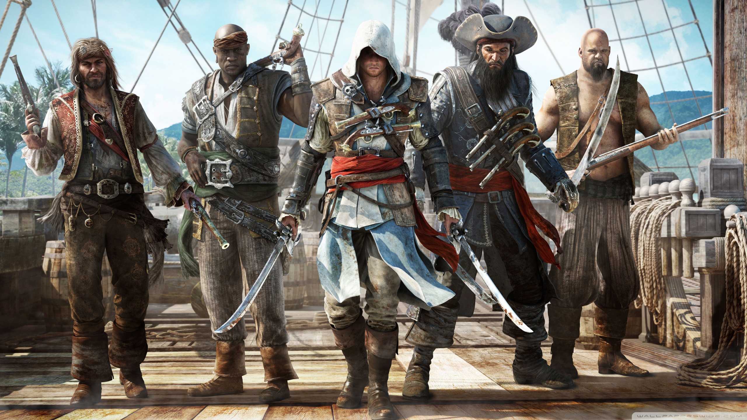 Free download Assassins Creed IV Black Flag 4K HD Desktop Wallpaper for 4K [2560x1440] for your Desktop, Mobile & Tablet. Explore AC4 Wallpaper. AC4 Wallpaper, Ac4 Black Flag Wallpaper
