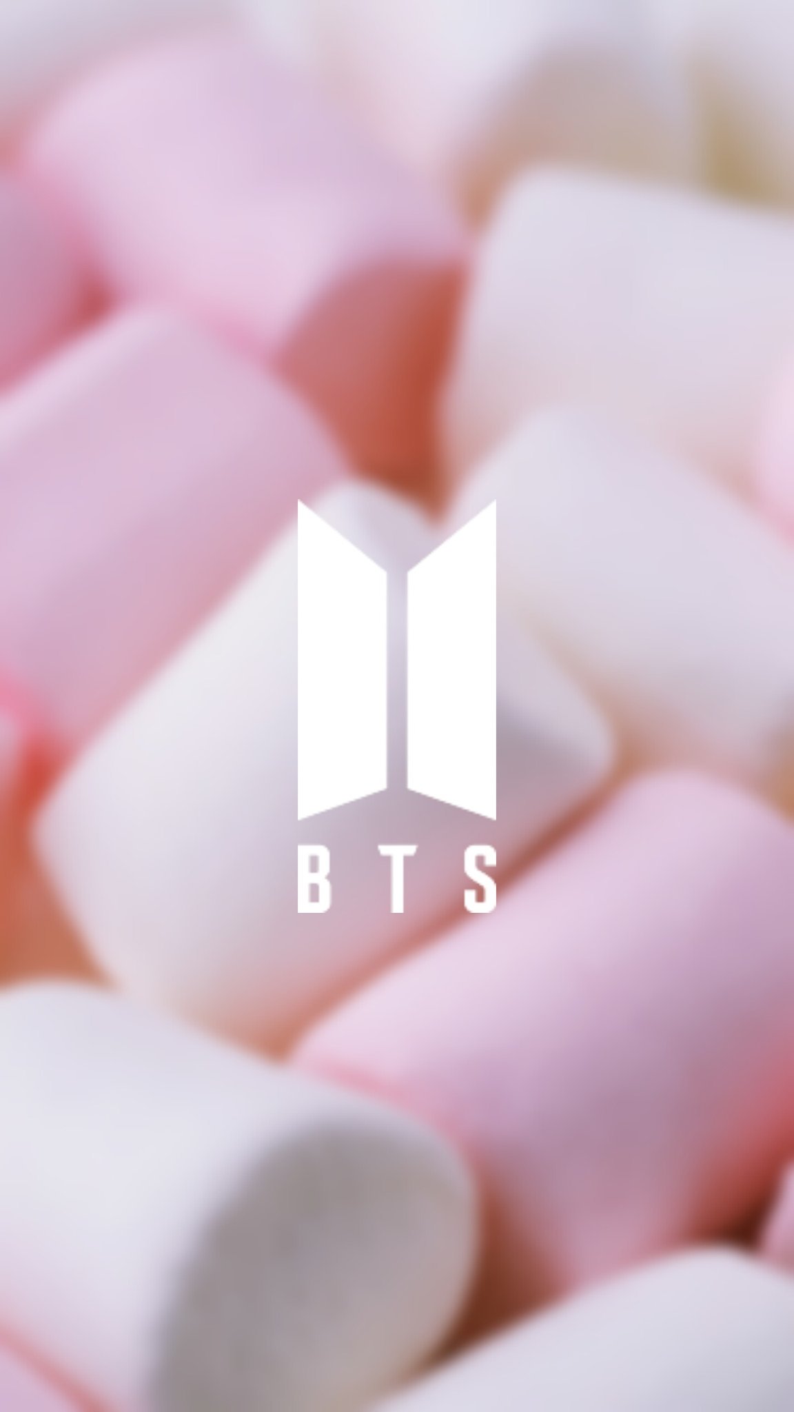BTS_twt wallpaper - [WALLPAPER] BTS NEW LOGO: Pink and Mint aesthetics