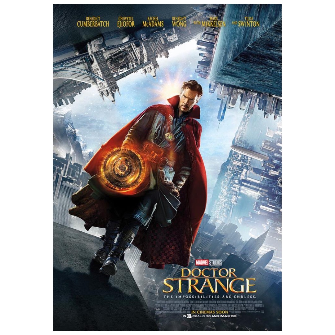 Dr strange movie poster, Hobbies & Toys, Stationery & Craft, Art & Prints on Carousell