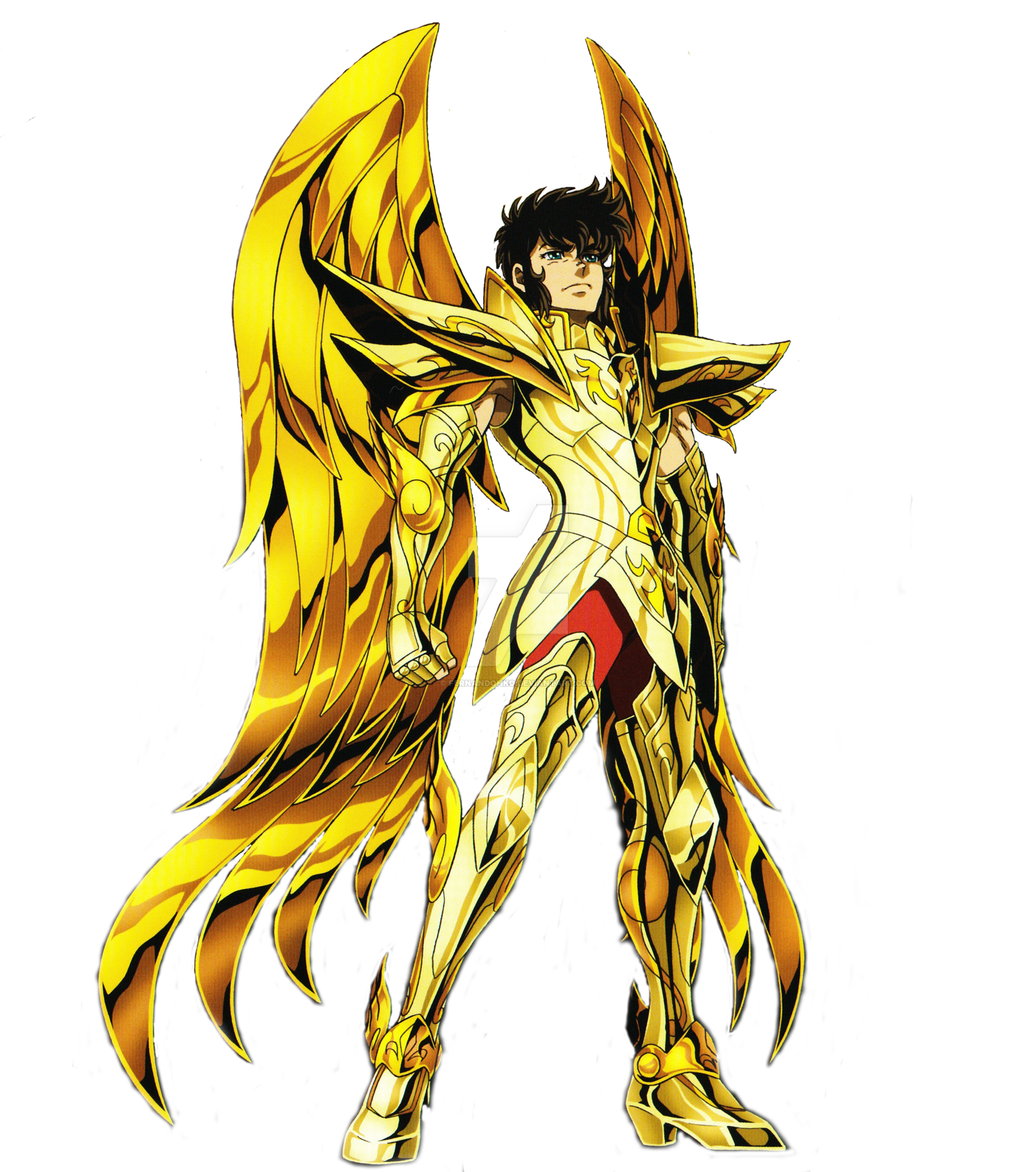 Sagittarius Aiolos Divine Seiya (Render)