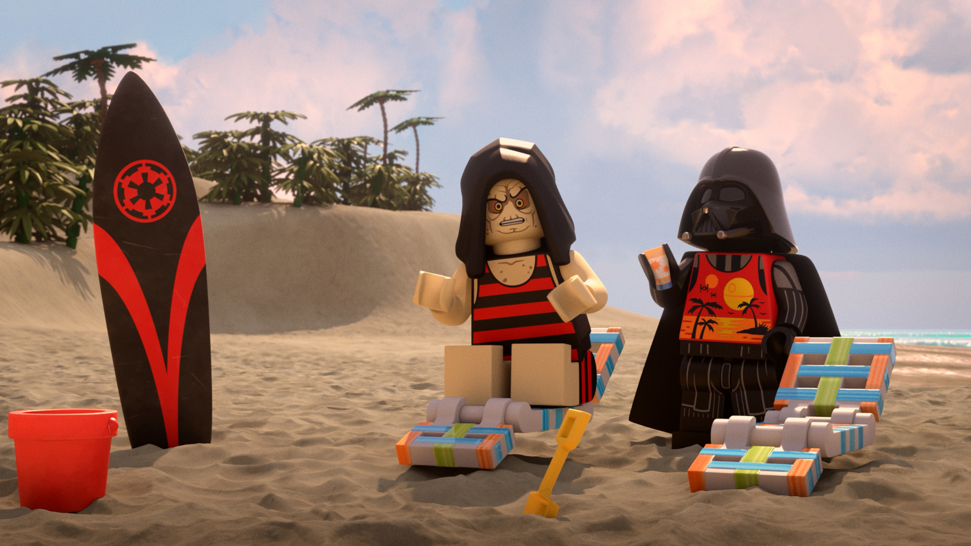 LEGO Star Wars Summer Vacation HD Wallpaper