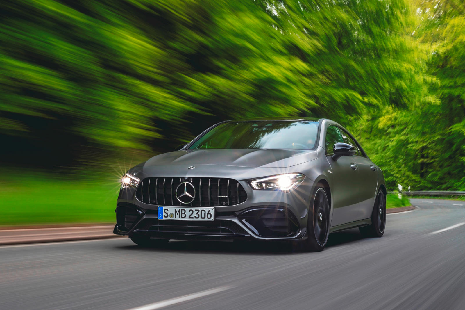 2022 Mercedes AMG CLA 45 Exterior Dimensions: Colors Options & Accessories