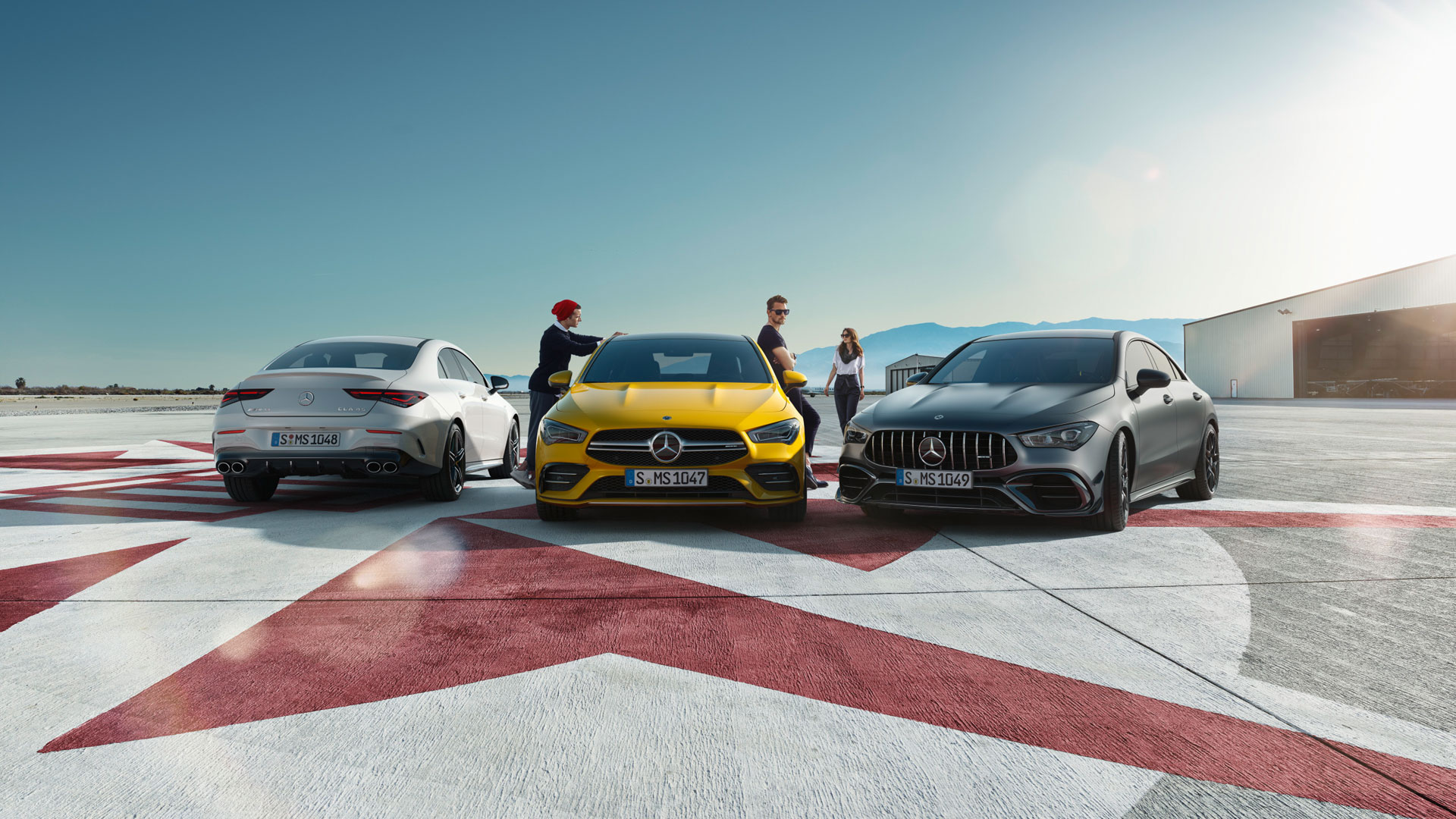 Mercedes AMG CLA 35, CLA 45 And CLA 45 S Coupé
