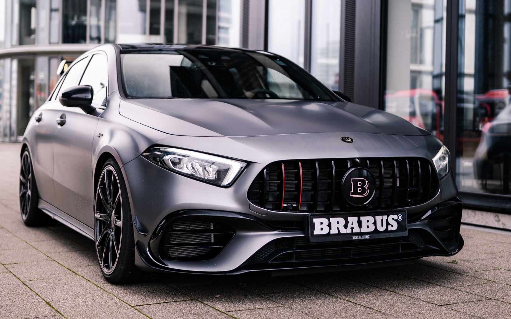 Brabus B45 Wallpaper 4K, Mercedes AMG A45 S, 2021, Cars
