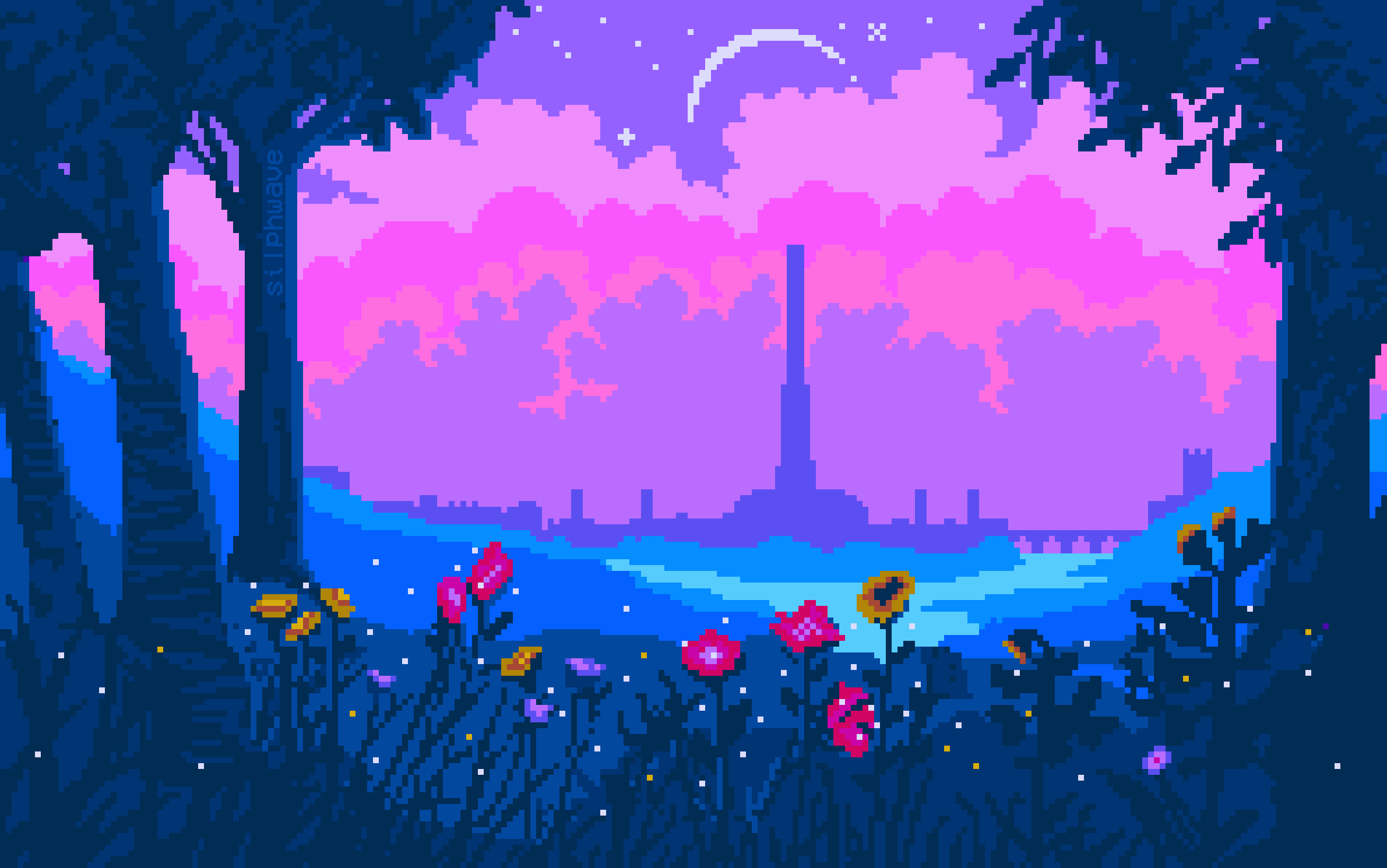 Artistic Pixel Art HD Wallpaper and Background