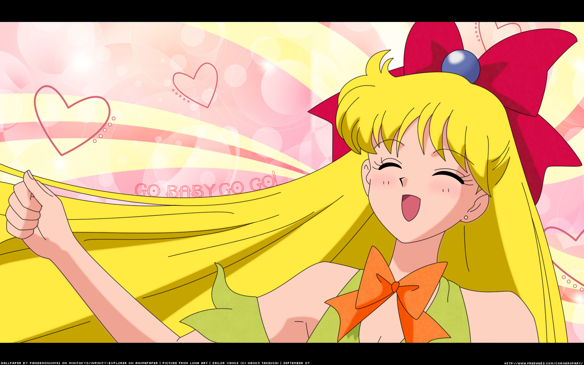 Bishoujo Senshi Sailor Moon Wallpaper: Go Baby Go Go!