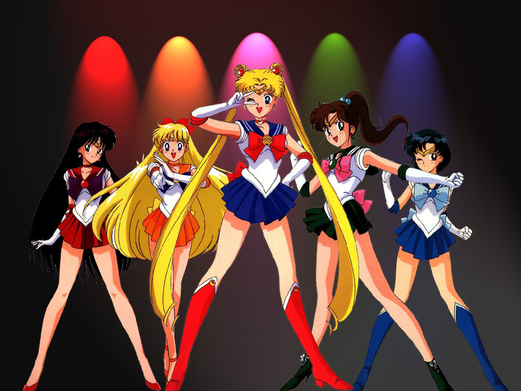 Sailor Moon Songs. Lady Geek Girl and Friends