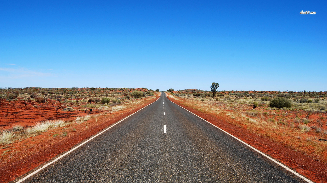 Desert Road Wallpaper 1366x768 59850