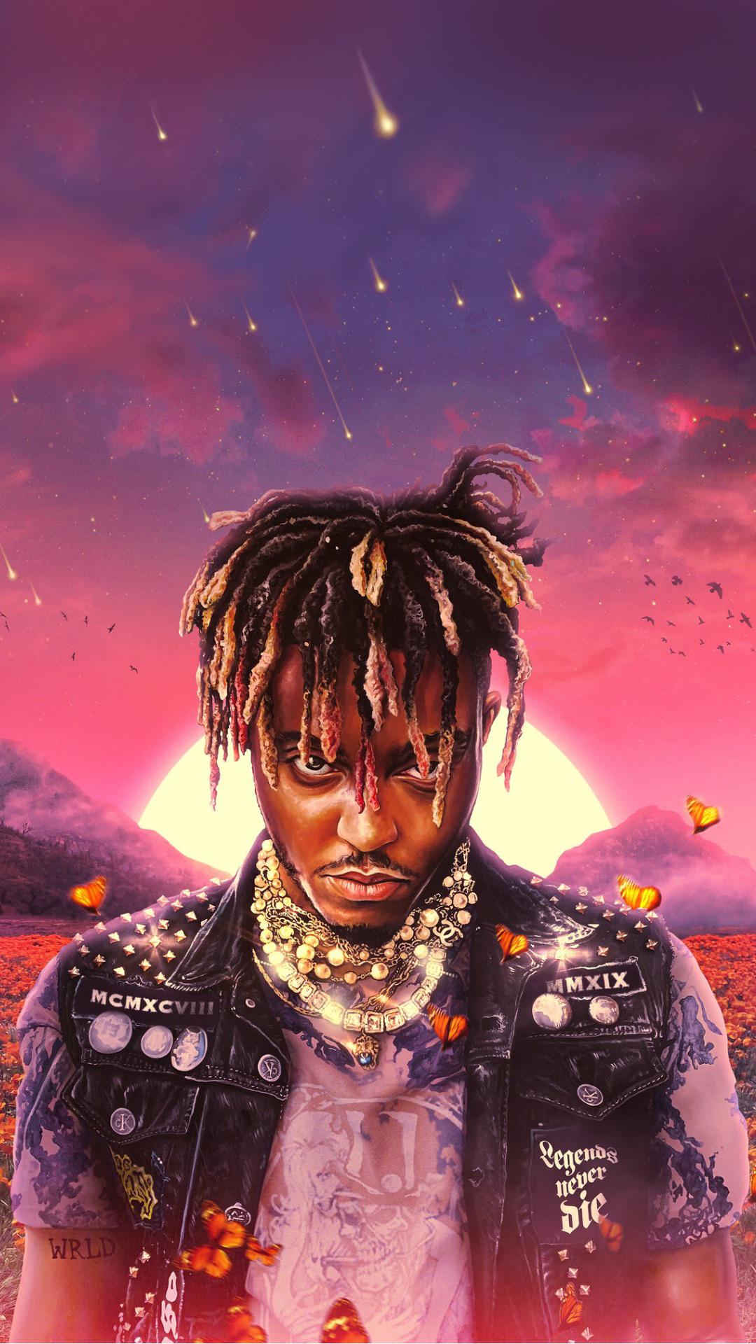 juice wrld legends never die wallpaper