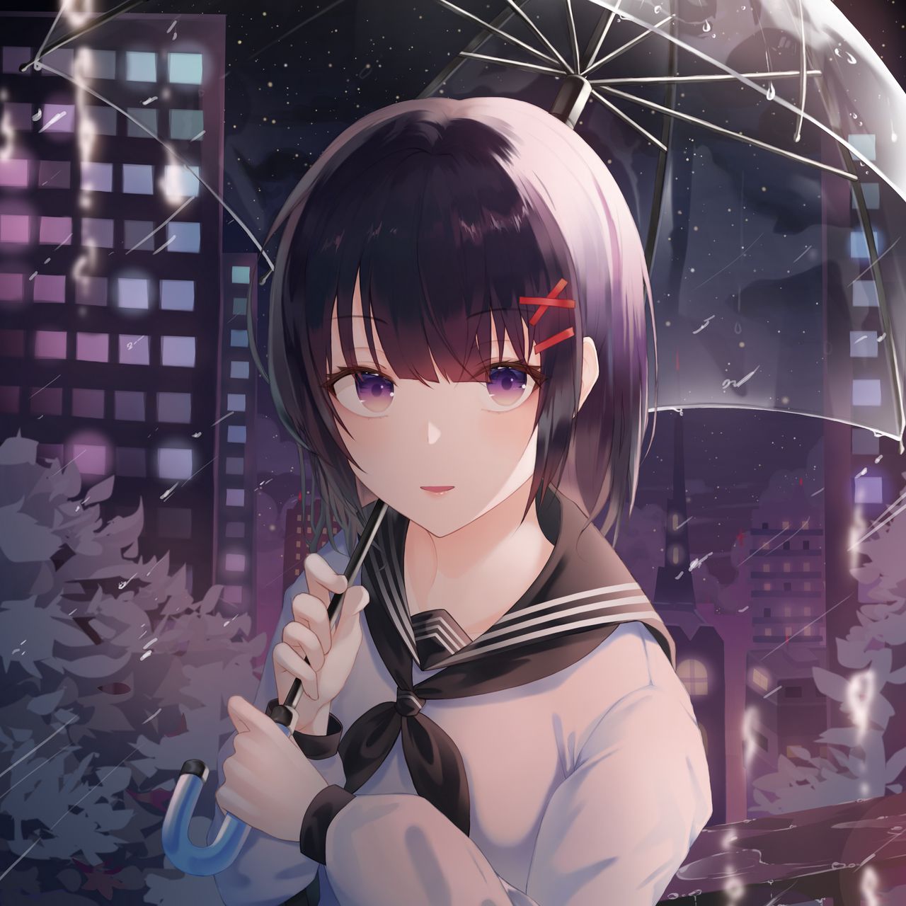 iPad Rain Anime Wallpapers - Wallpaper Cave