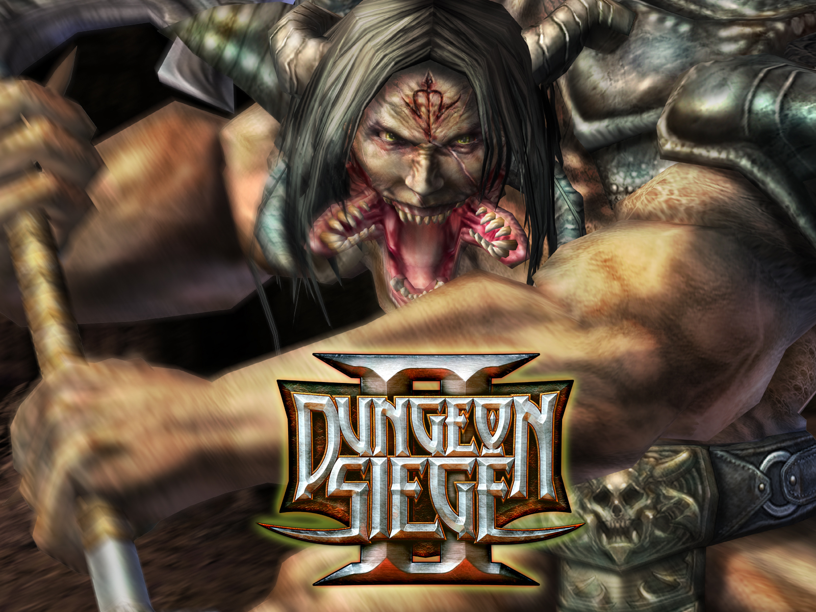Dungeon Siege II (2005) promotional art