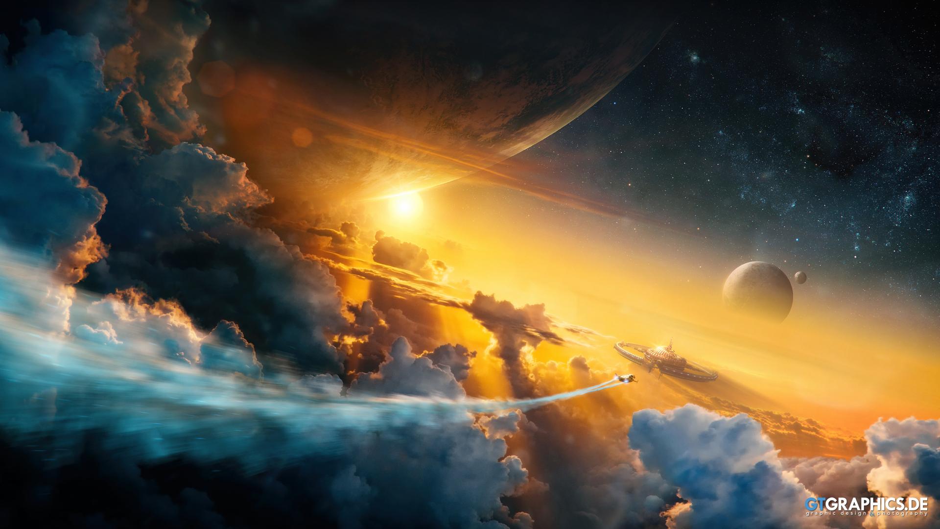 Edge Of Dawn · Wallpaper · GTGRAPHICS