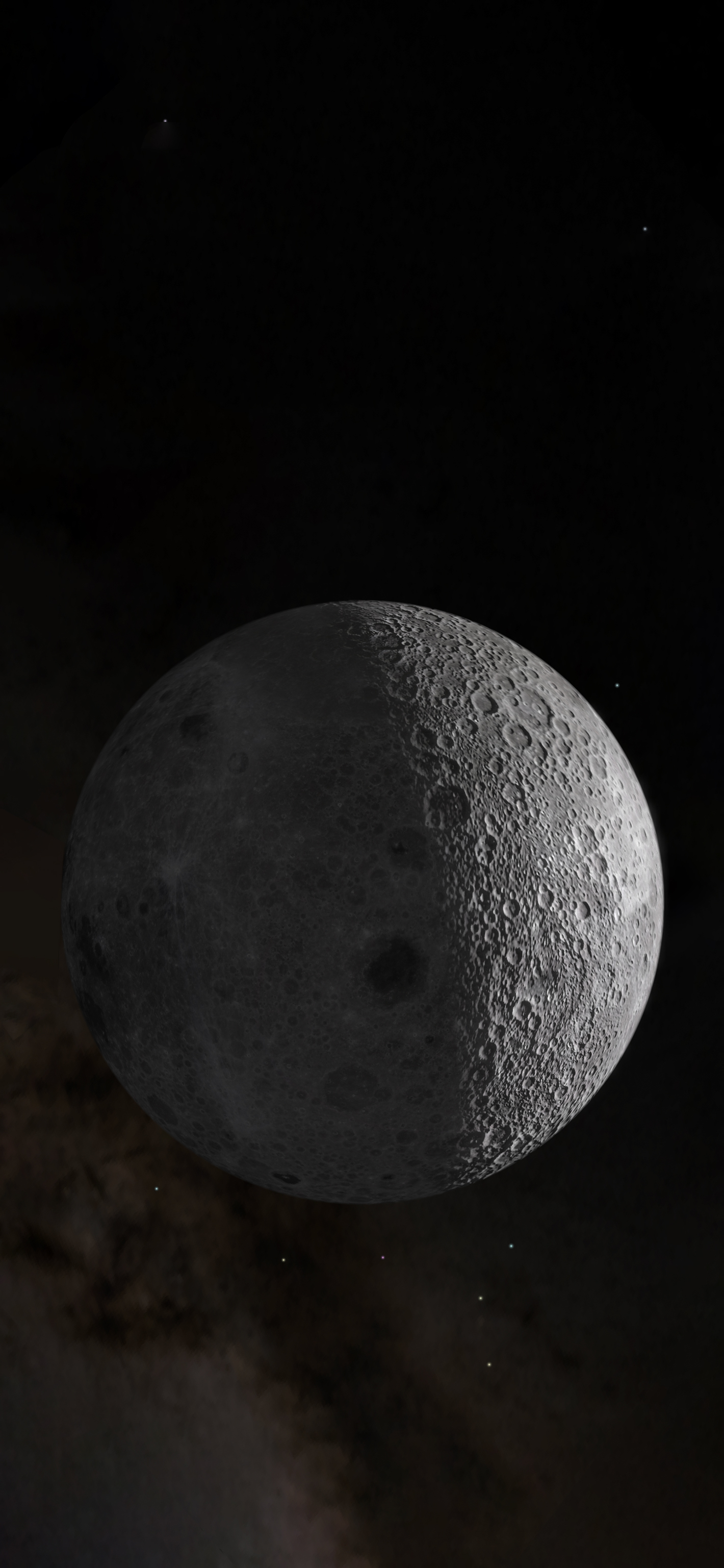 Moon iOS 16 Stock Wallpaper