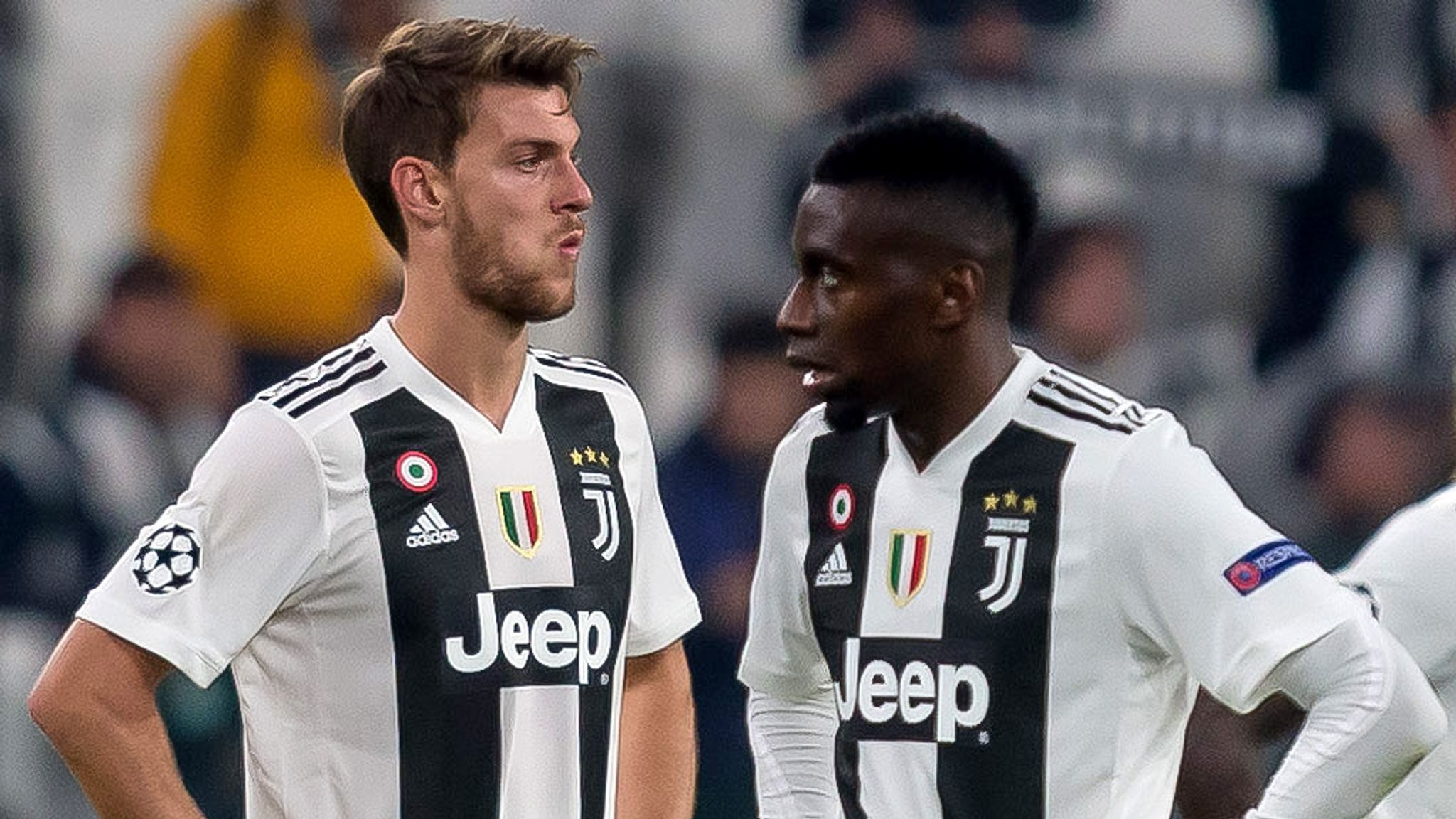 Coronavirus: Juventus players Daniele Rugani and Blaise Matuidi make full recoveries