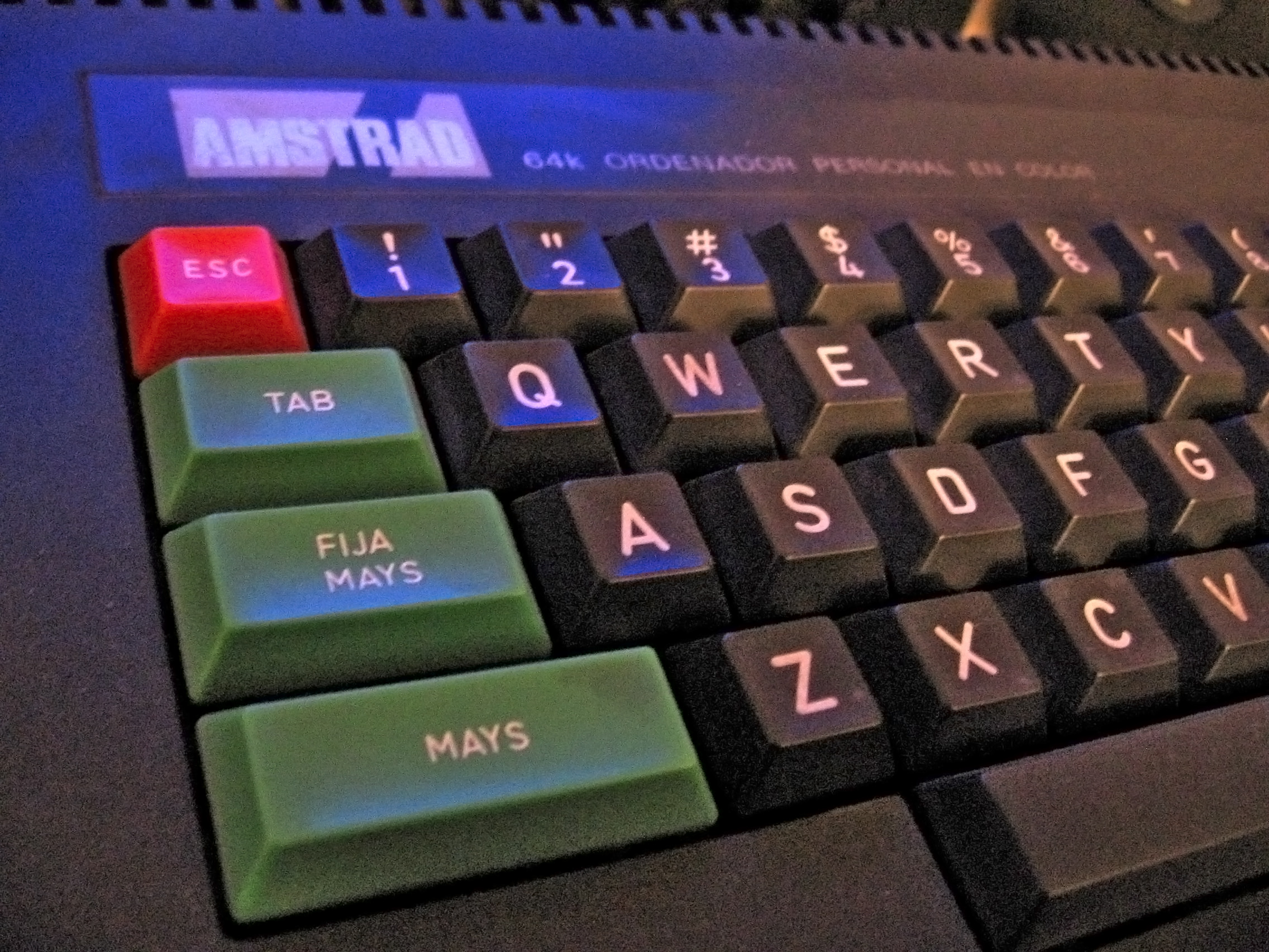 Amstrad CPC keyboard