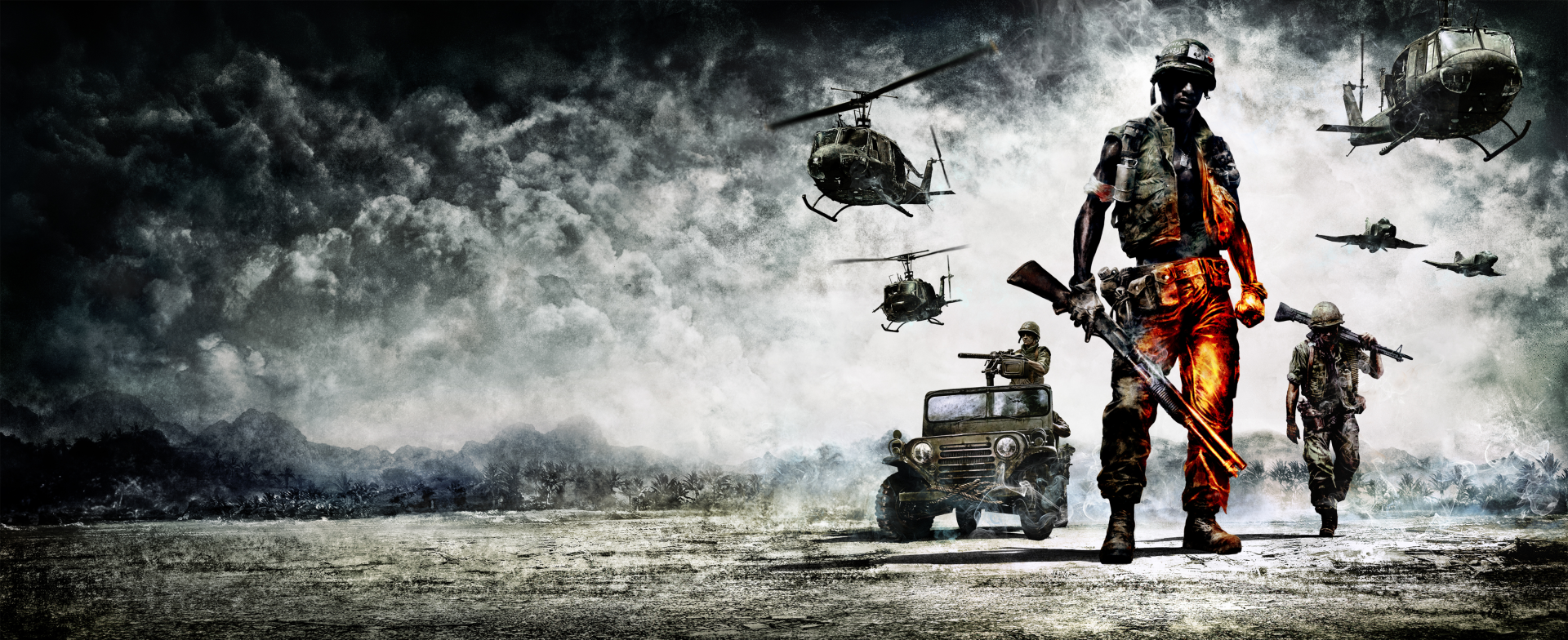 Bad Company 2 Vietnam Key Art