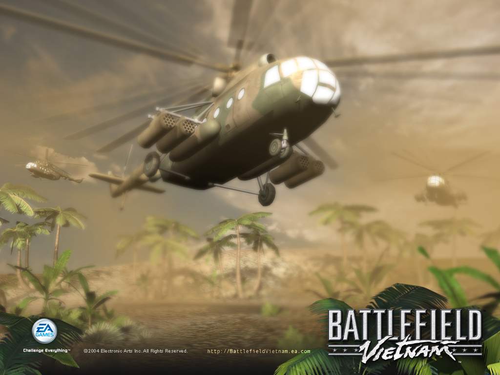 Battlefield: Vietnam (2004) promotional art