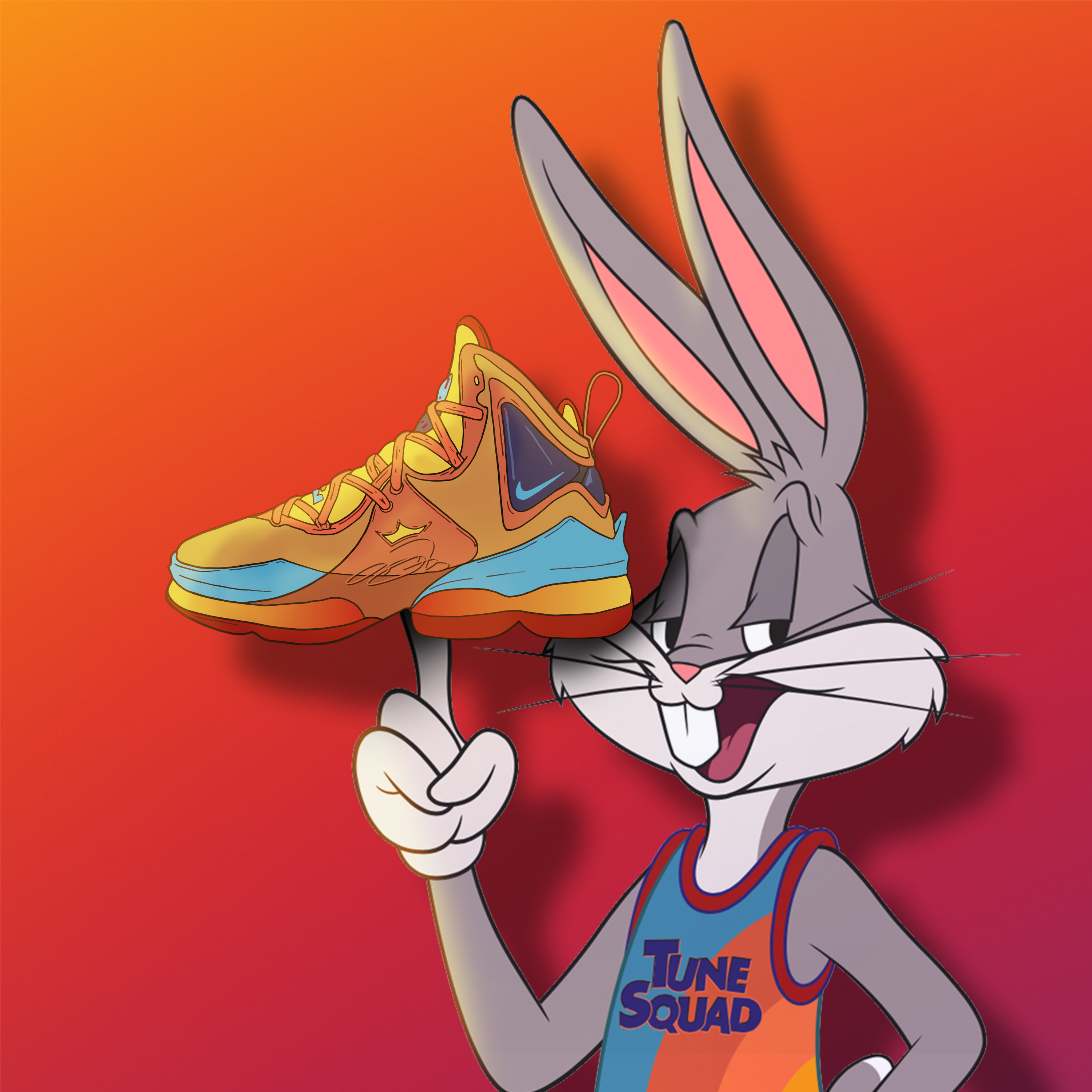 Bugs Bunny Space Jam Wallpapers - Wallpaper Cave