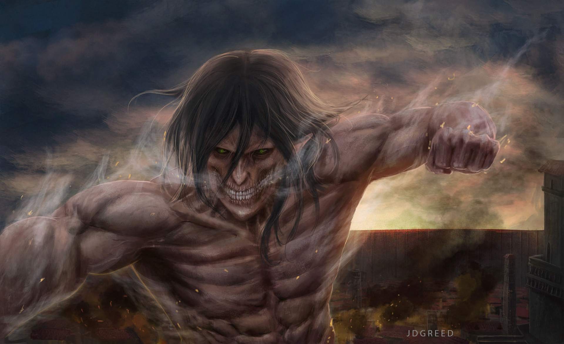 Anime Attack On Titan HD Wallpaper