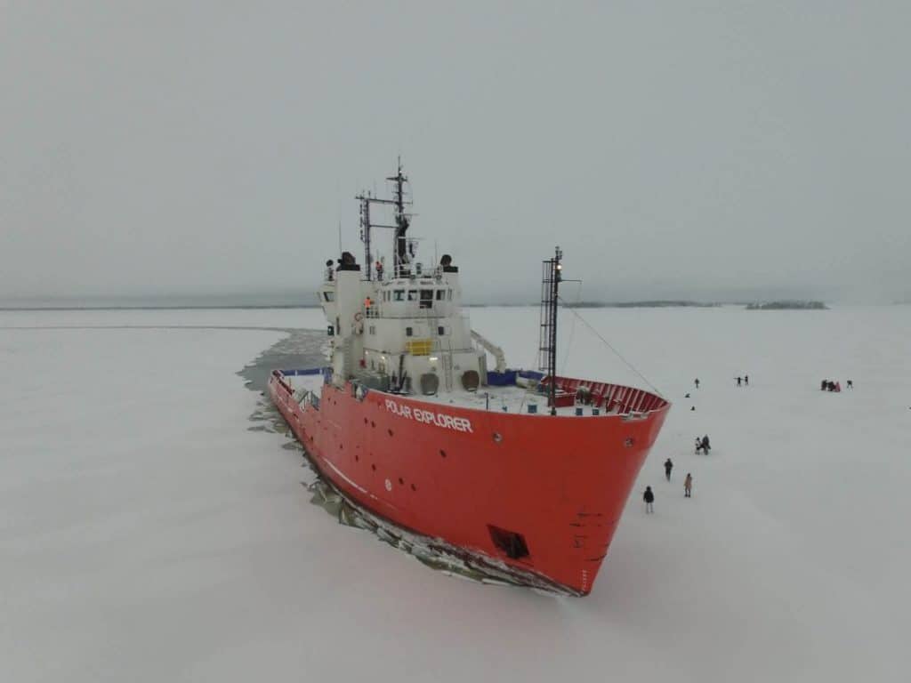 Lapland Polar Explorer Icebreaker guided tour Introduction