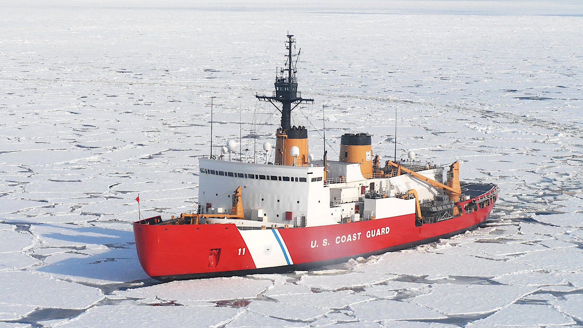 Trump Says He's Working To Get 10 More Icebreakers For The Coast Guard From A Certain Place