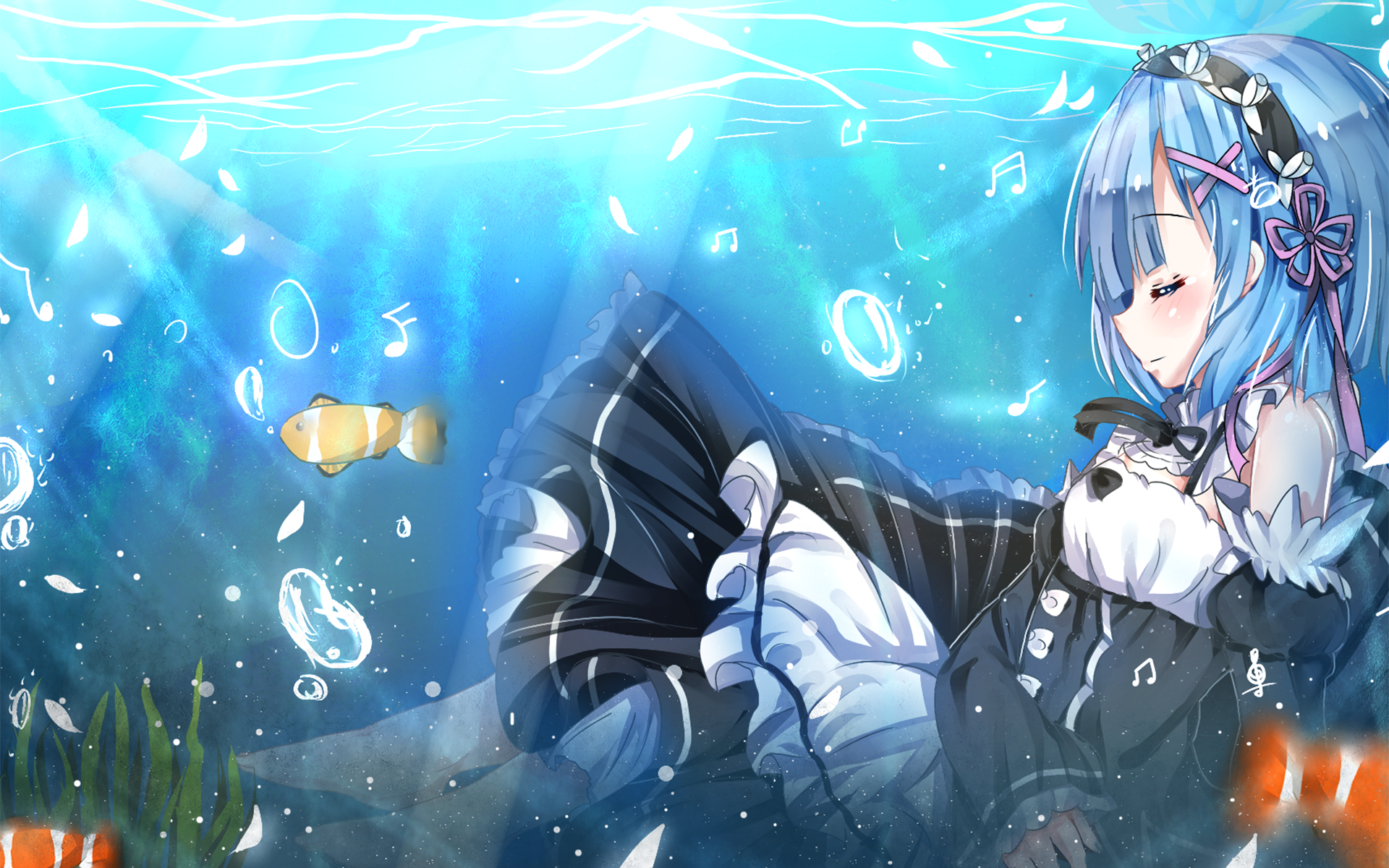 Rem (Re:ZERO) HD Wallpaper and Background