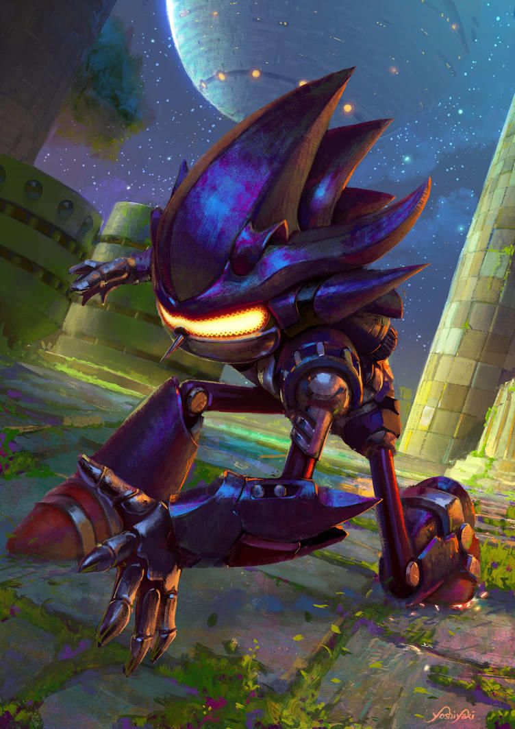 HD mecha sonic wallpapers