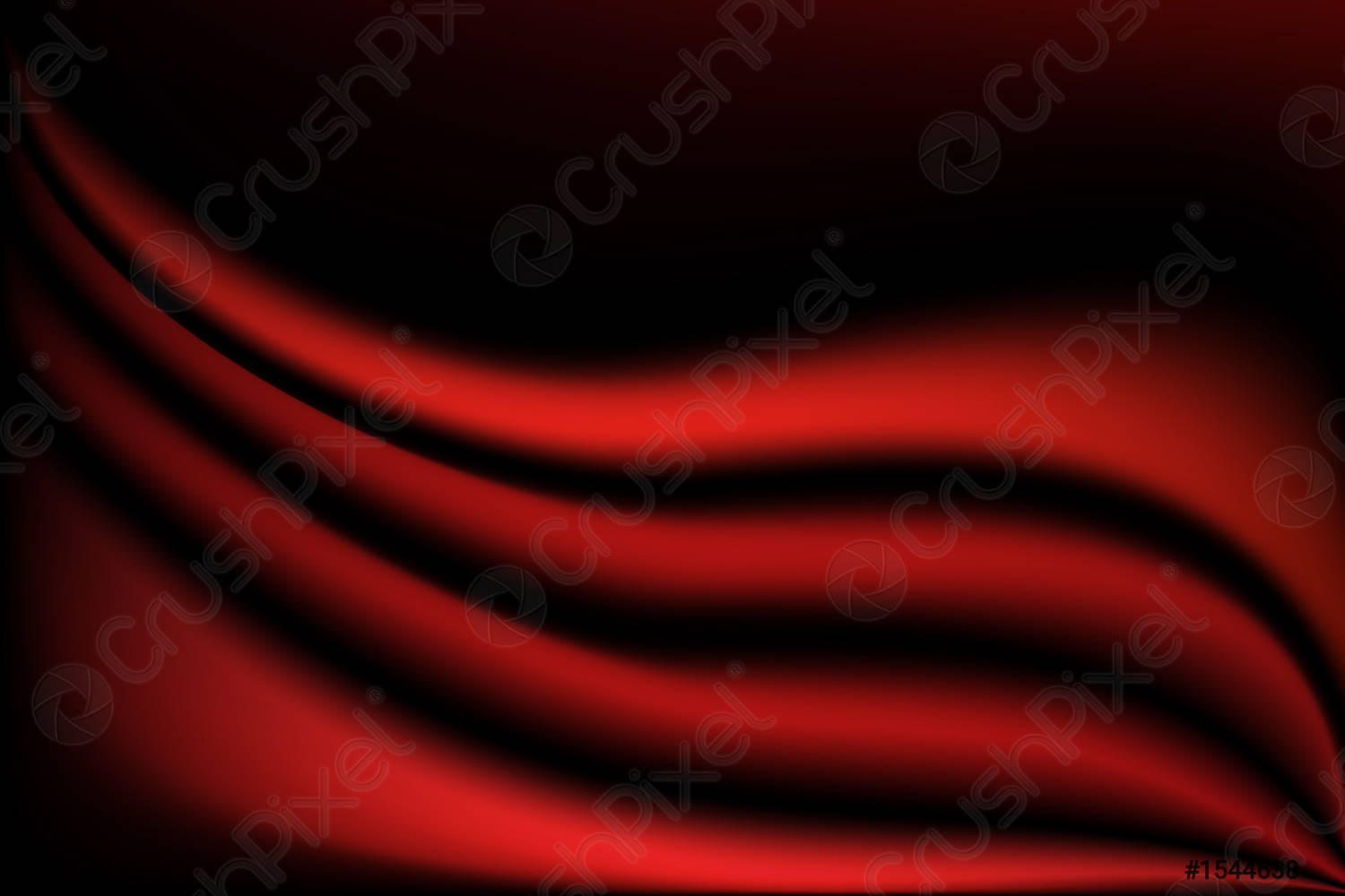 Abstract red and black luxury texture silk background and cloth vector 1544638