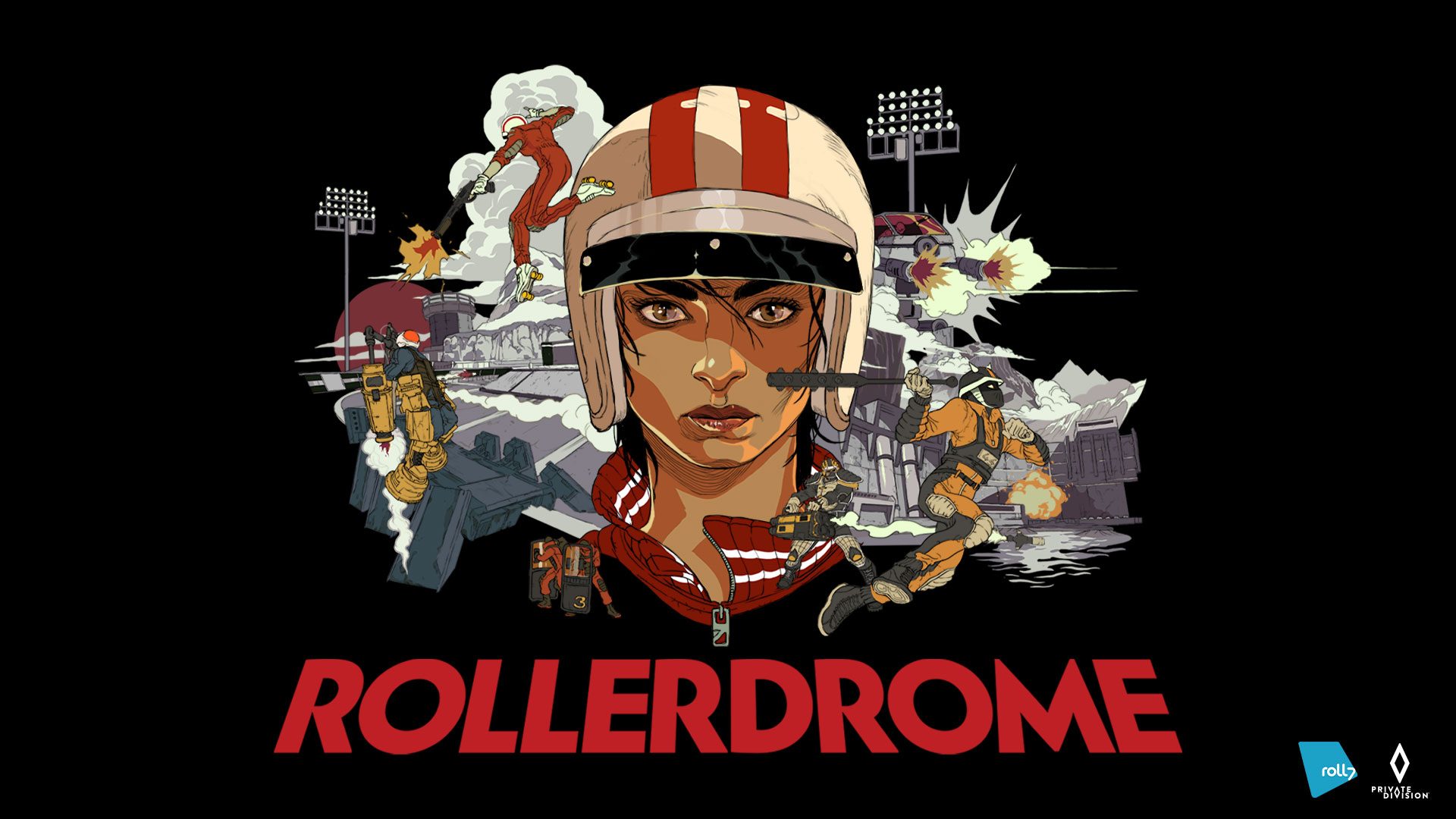 Rollerdrome is a skating shooter from OlliOlli's Roll7
