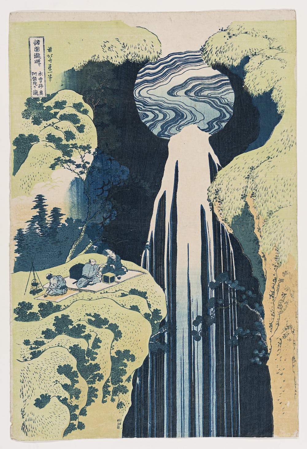 Friday essay: from the Great Wave to Starry Night, how a blue pigment changed the world