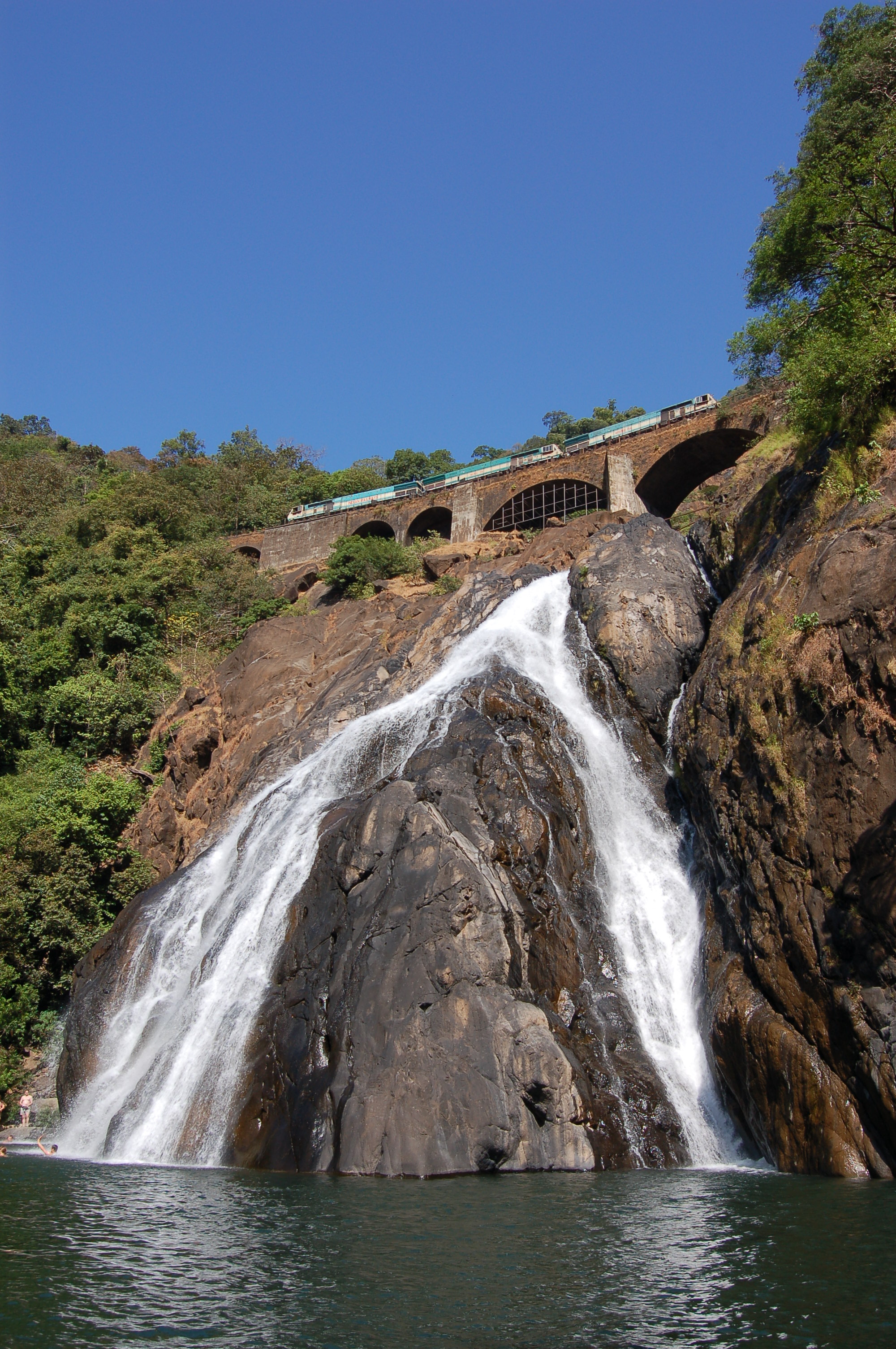 Dudhsagar Falls triplet
