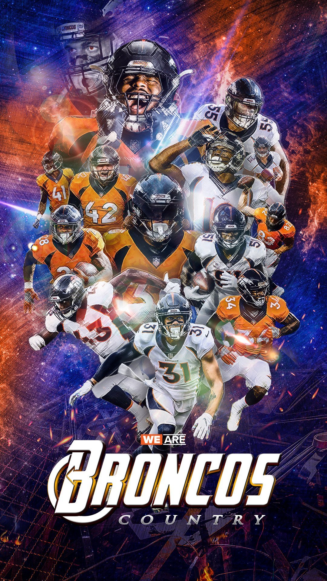 Broncos Players Wallpapers  Wallpaper Cave