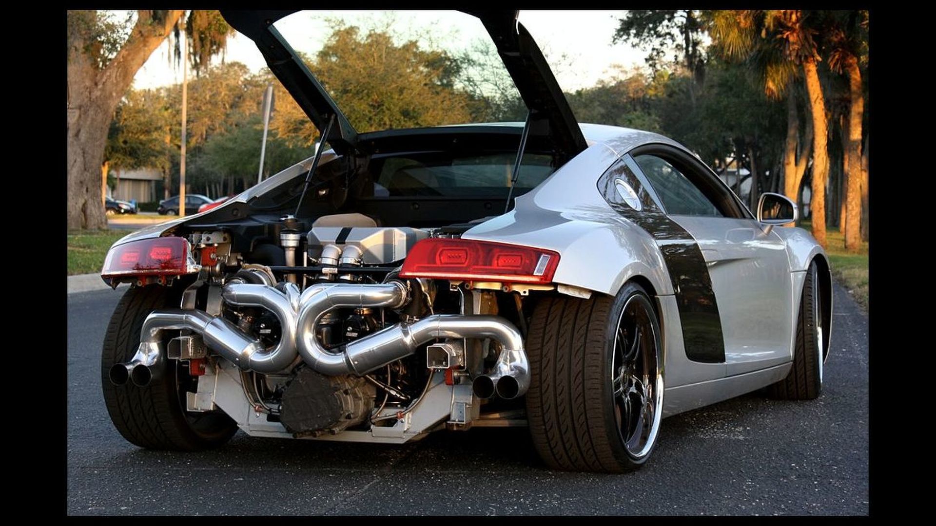 Heffner Performance Audi R8 Twin Turbo New Photo and Video