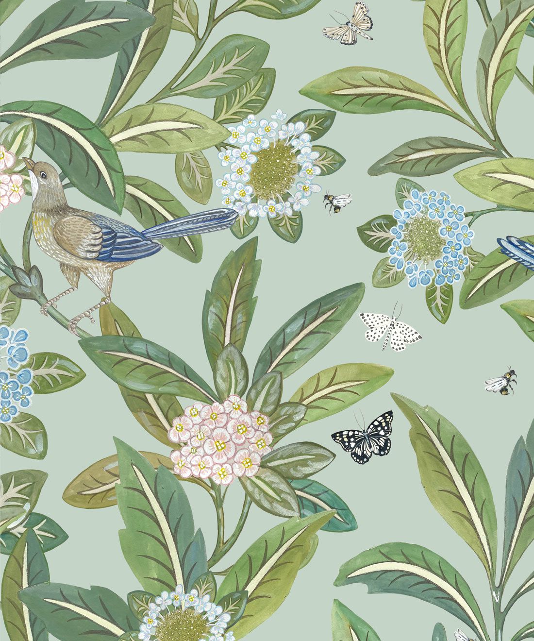 Summer Garden Wallpaper • Beautiful Floral Design