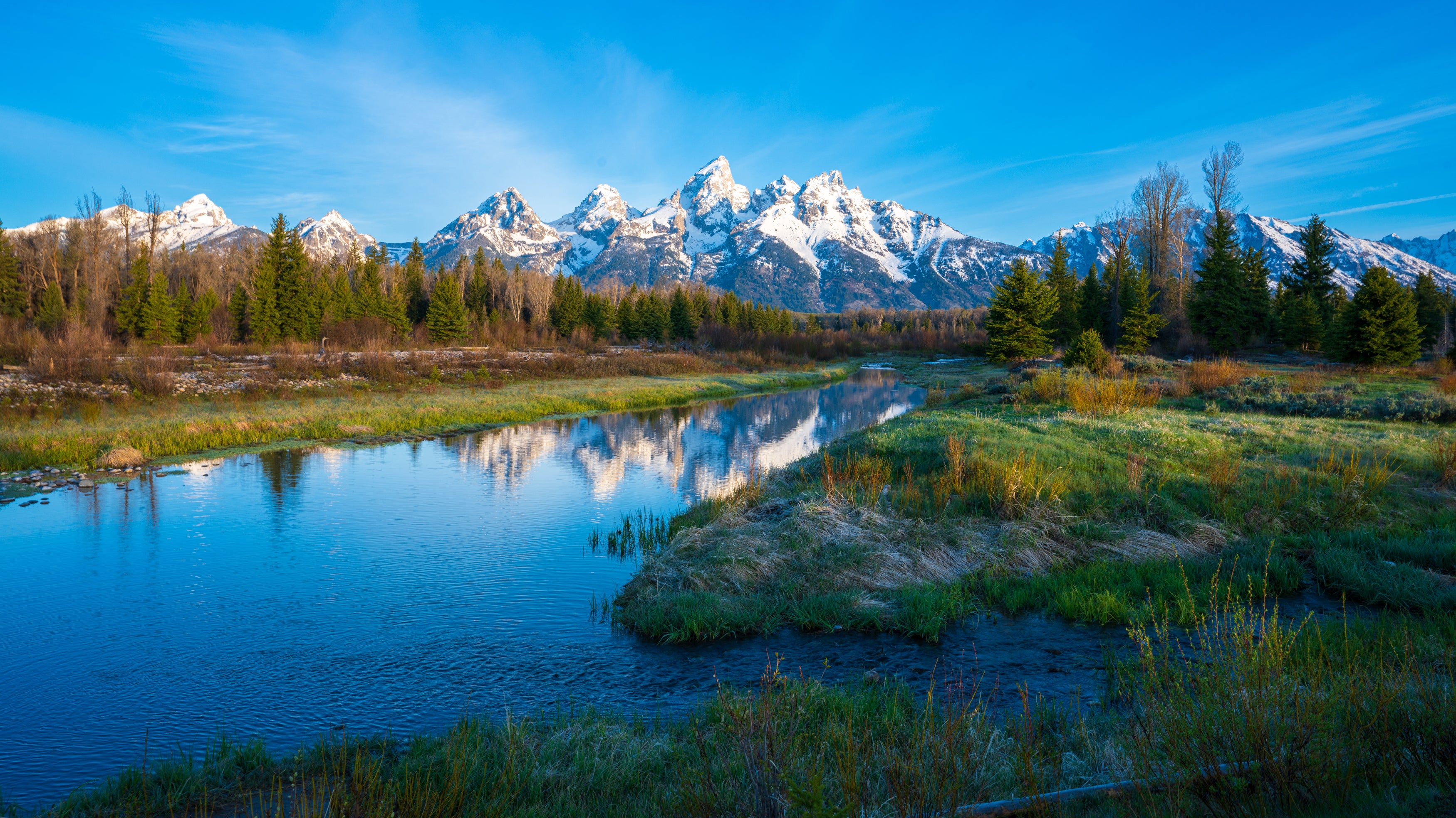 Schwabacher Landing, Grand Teton National Park Wallpapers - Wallpaper Cave