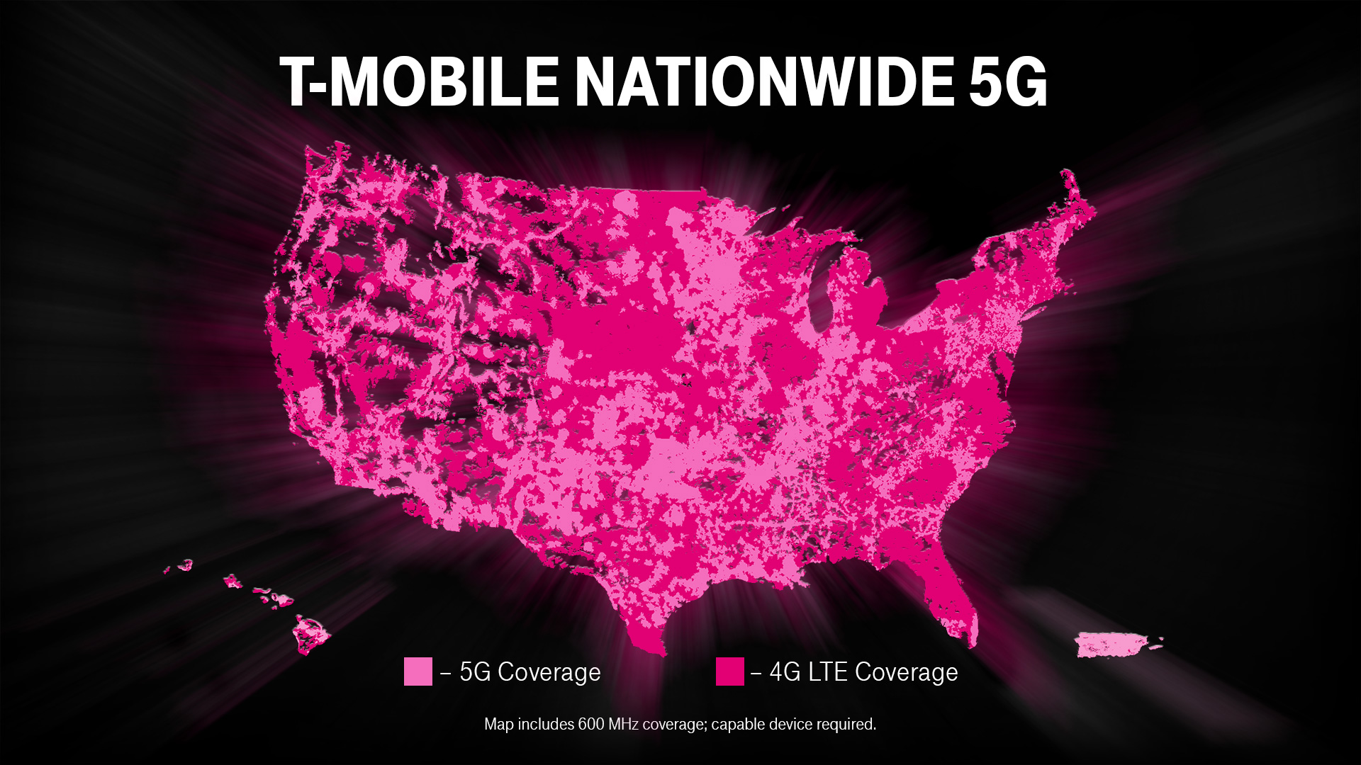 T‑Mobile 5G: It's On! America's First Nationwide 5G Network Is Here ‑ T‑ Mobile Newsroom