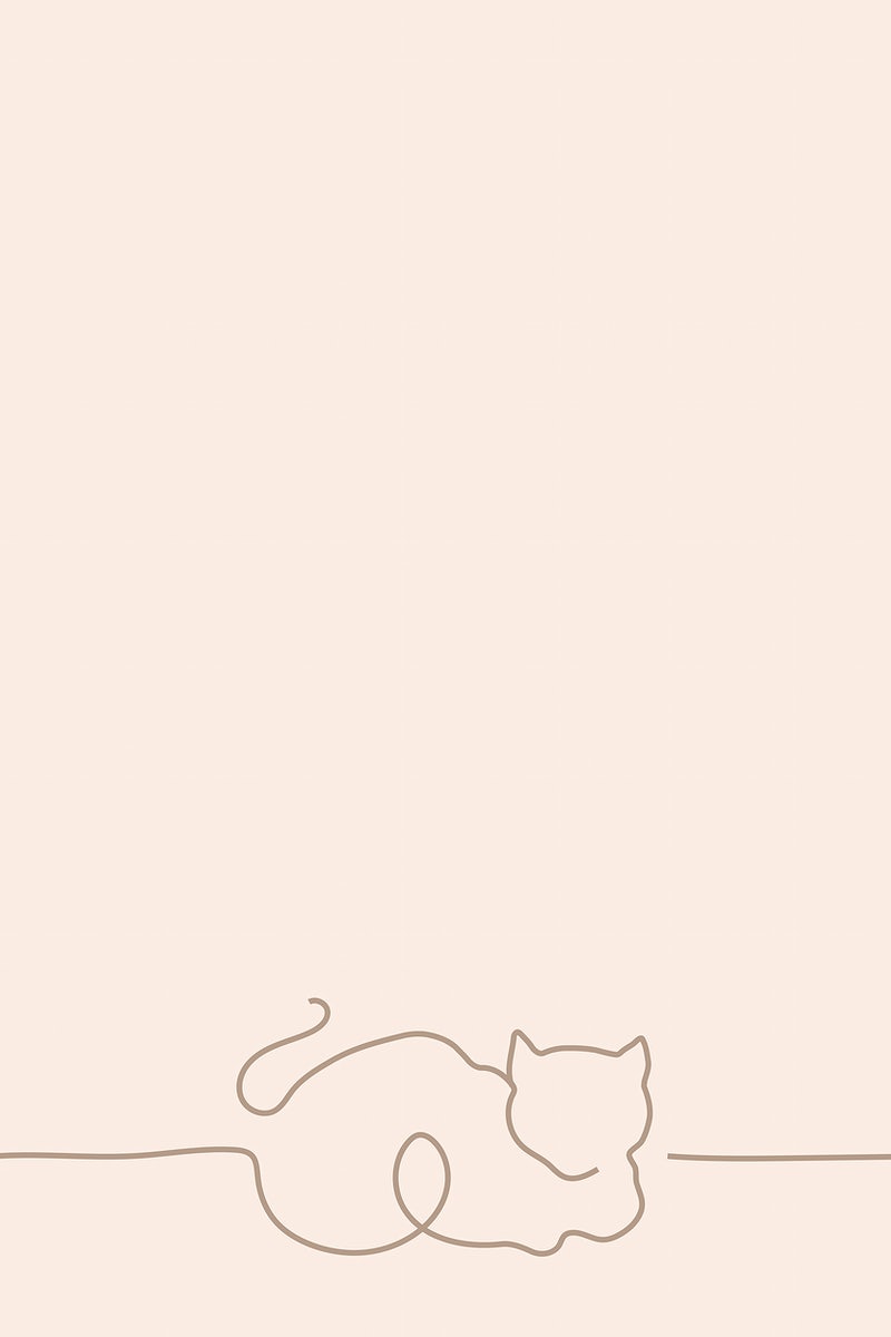 Cat Minimalist Phone Wallpapers - Wallpaper Cave