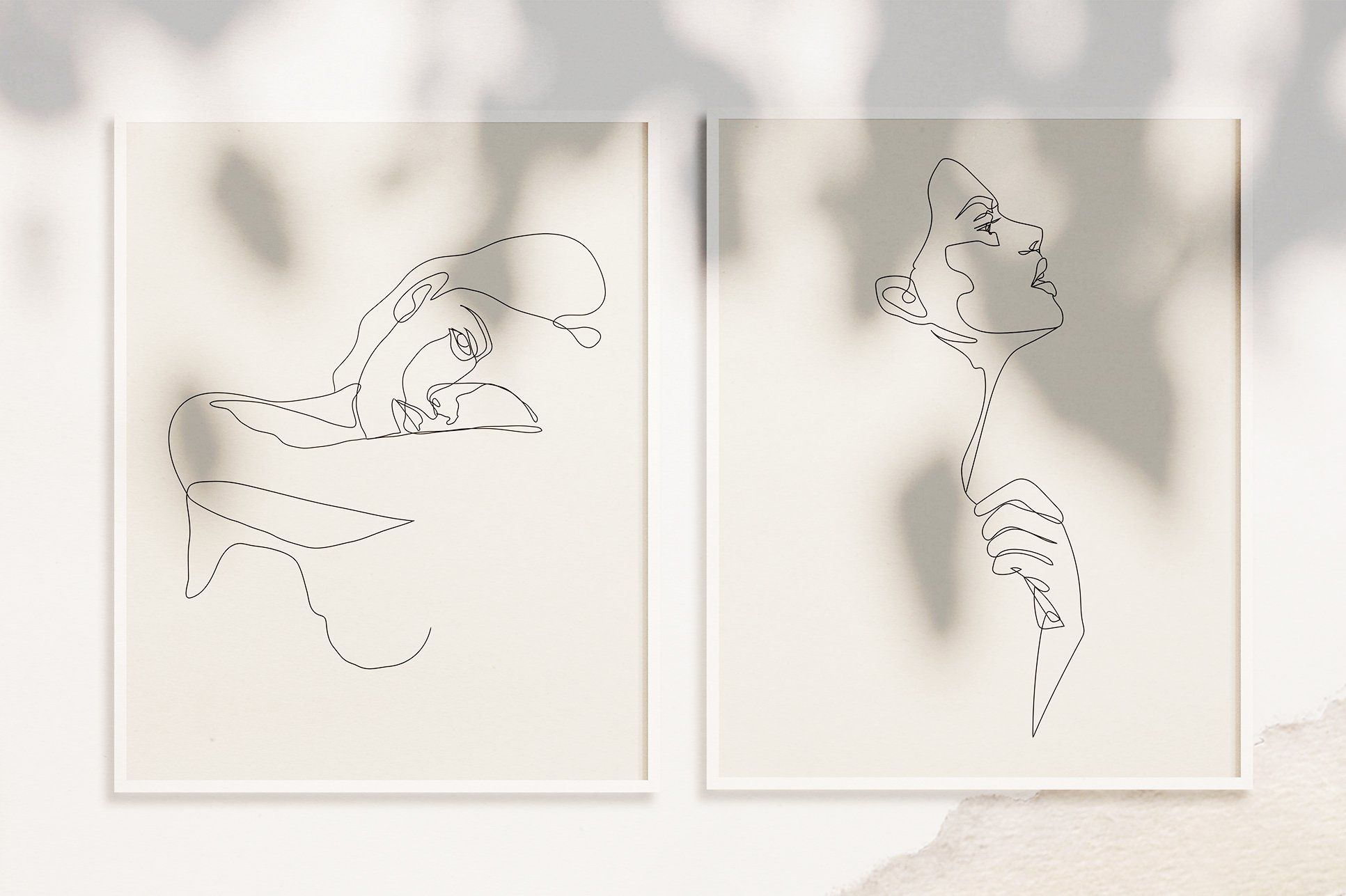 Line Drawing Laptop Wallpaper