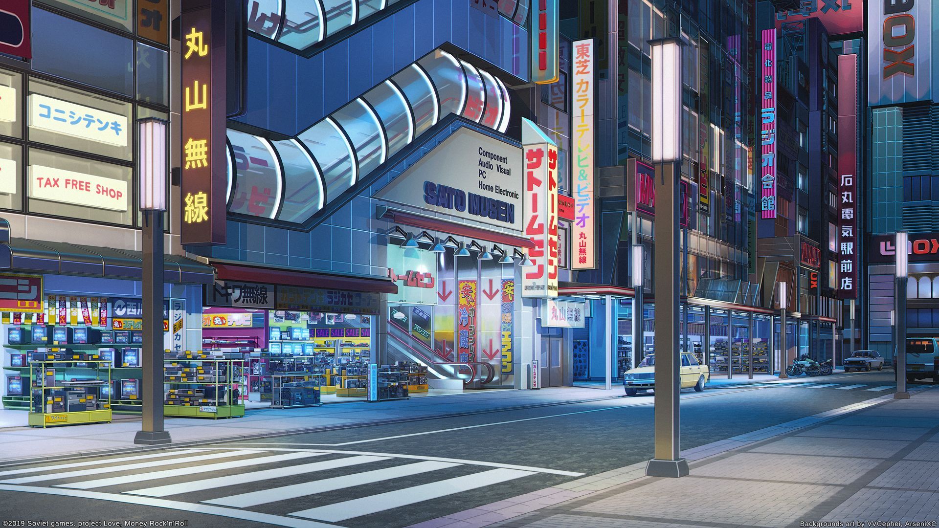 Thư viện 666 Mall background anime Chất lượng cao, phù hợp cho phim anime về mua sắm